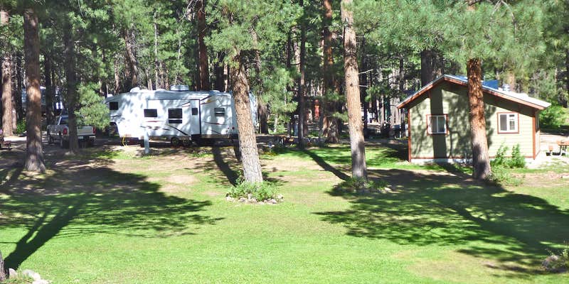 Camper submitted image from Sportsman’s Campground & Mountain Cabins