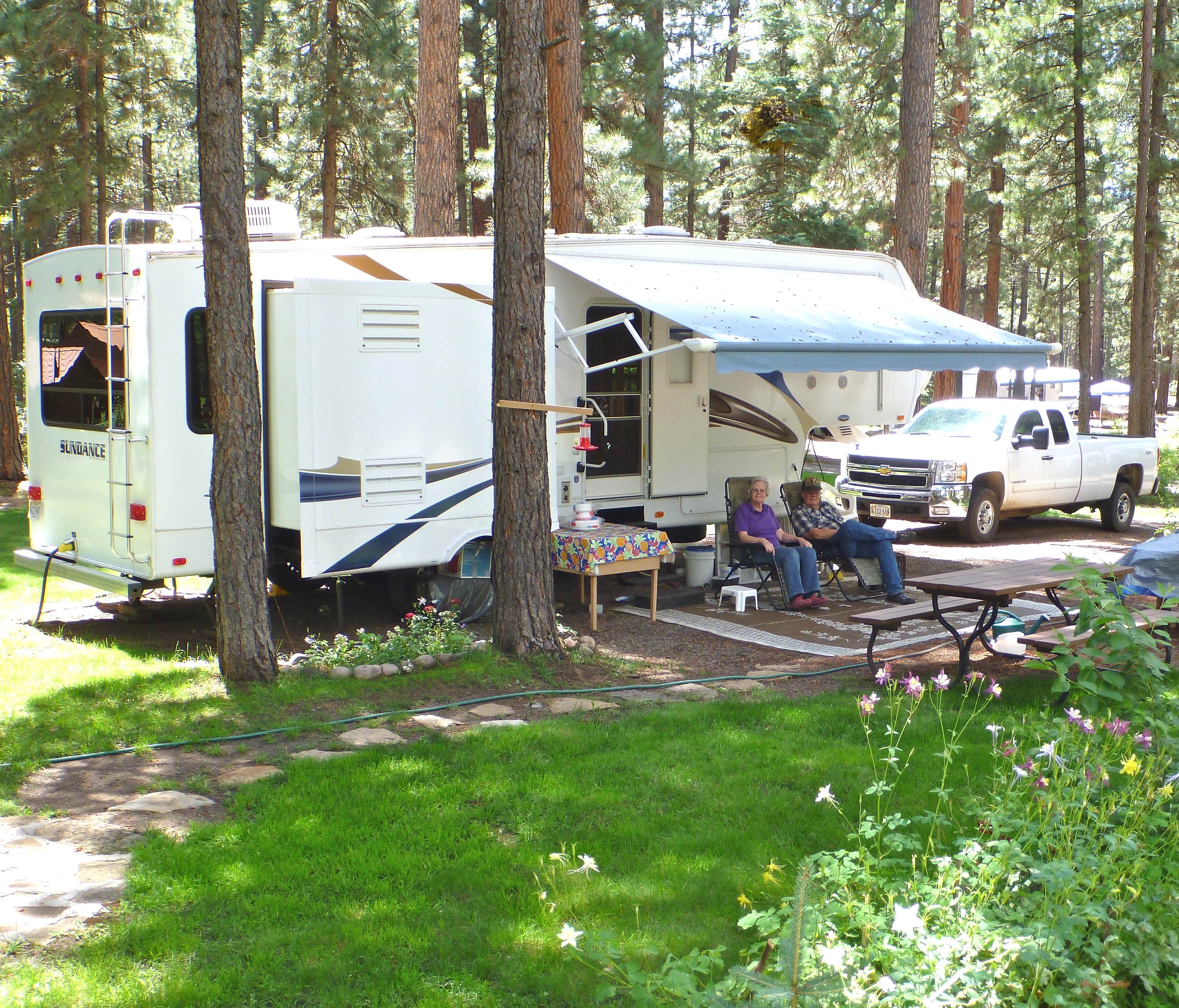 Jon R.'s photo of rv camping at Sportsman’s Campground & Mountain Cabins near Arboles, CO