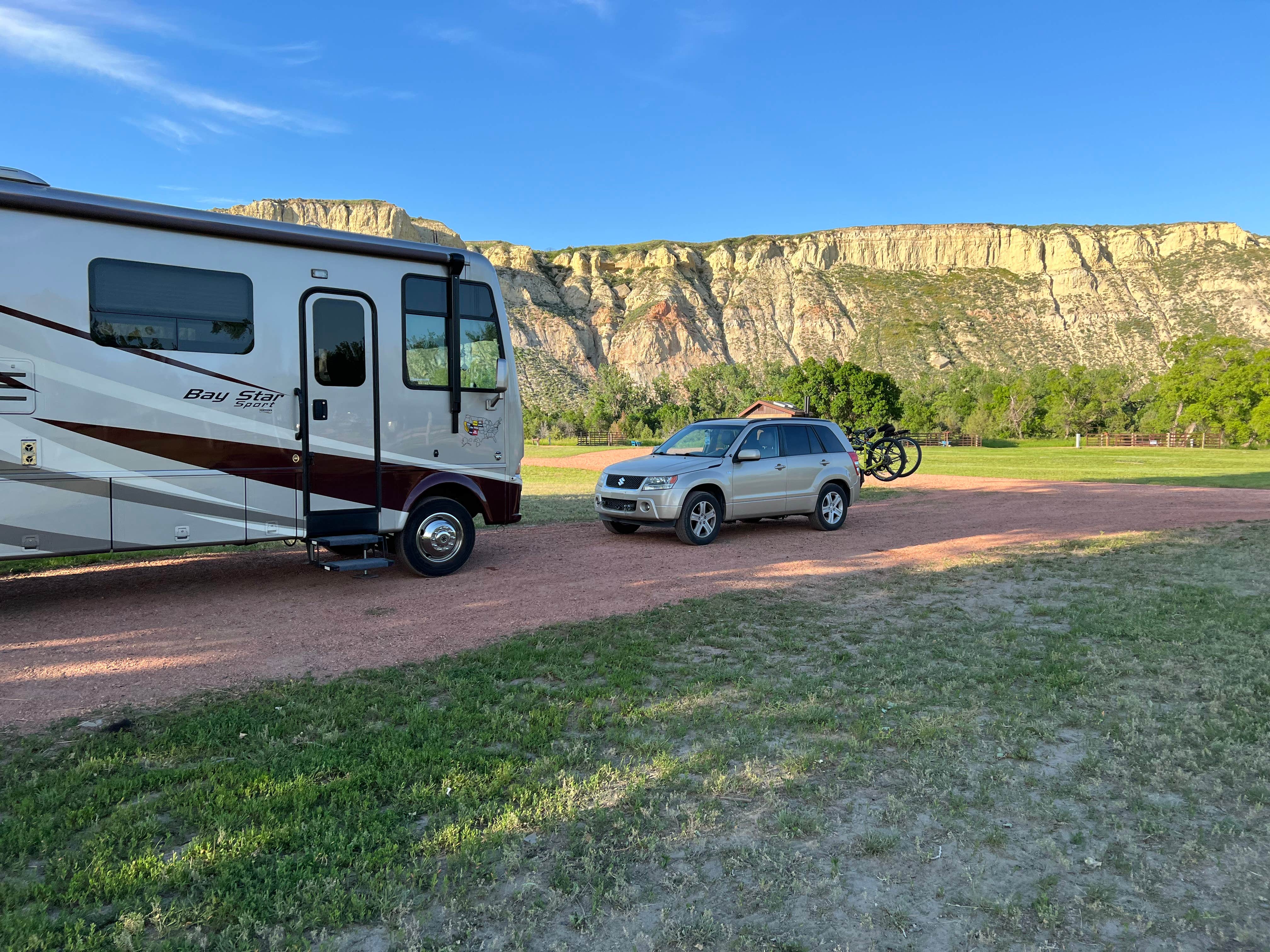 Love4travel T.'s photo of rv camping at Sully Creek State Park — Sully Creek State Recreation Area near Grassy Butte, ND