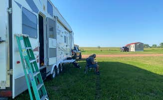 Sherry's photo of rv camping at The Crossings Campground near Belfield, ND