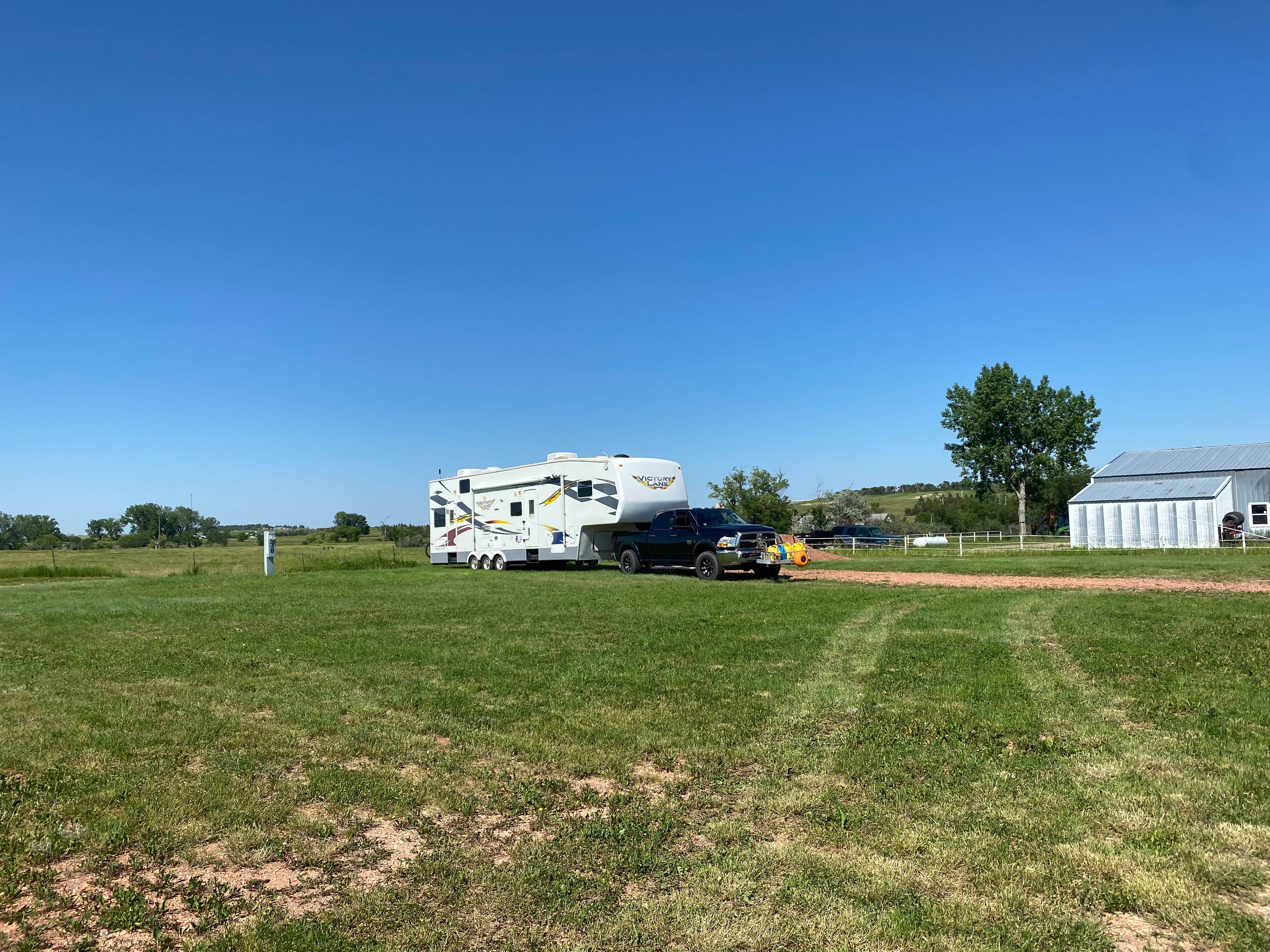 Camper-submitted photo at The Crossings Campground near Dickinson, ND