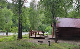 Jesse's photo of a cabin at Dolores River RV Resort by Rjourney near Cortez, CO