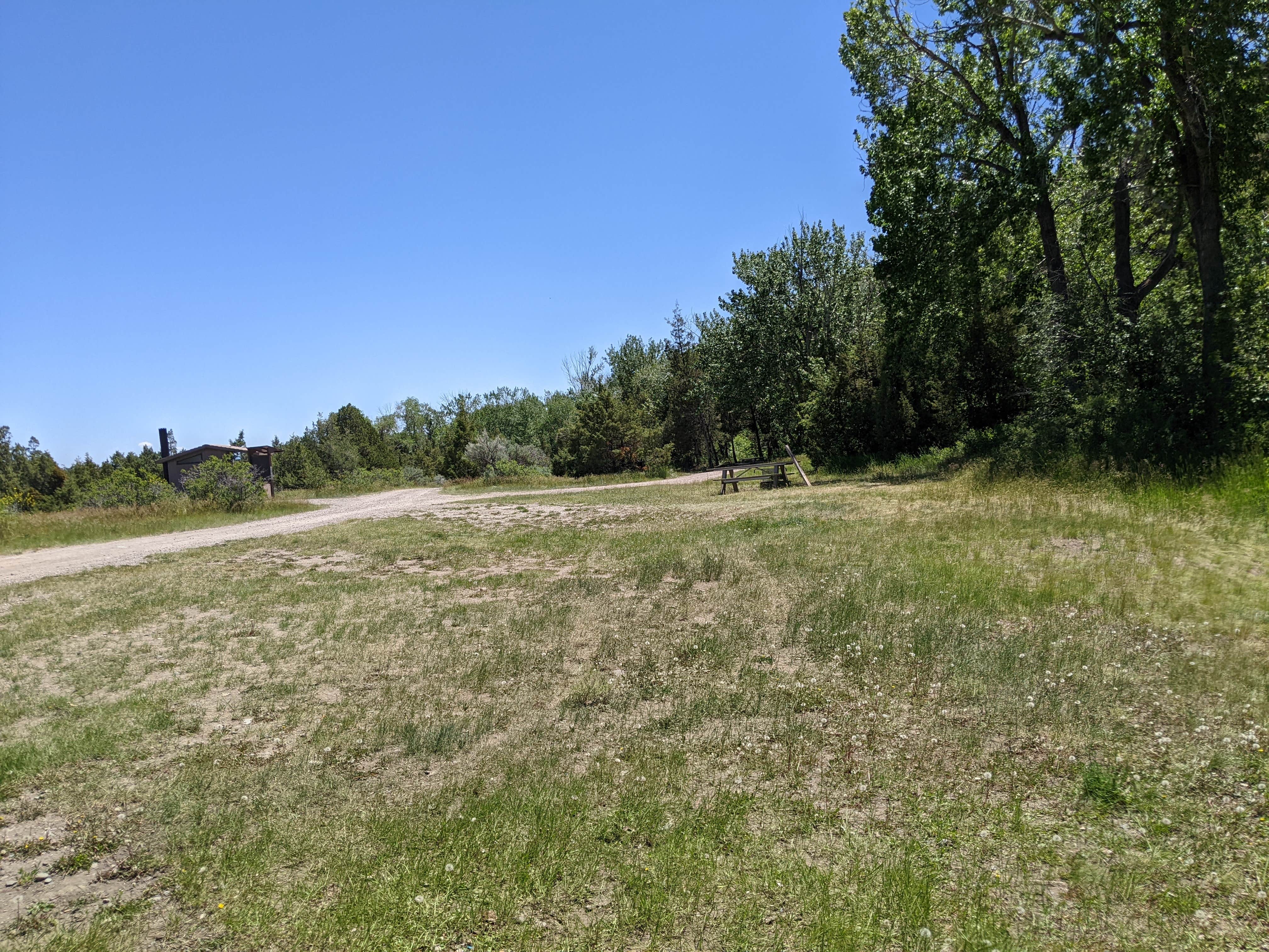 Camper-submitted photo at Crow Creek Campground near Radersburg, MT
