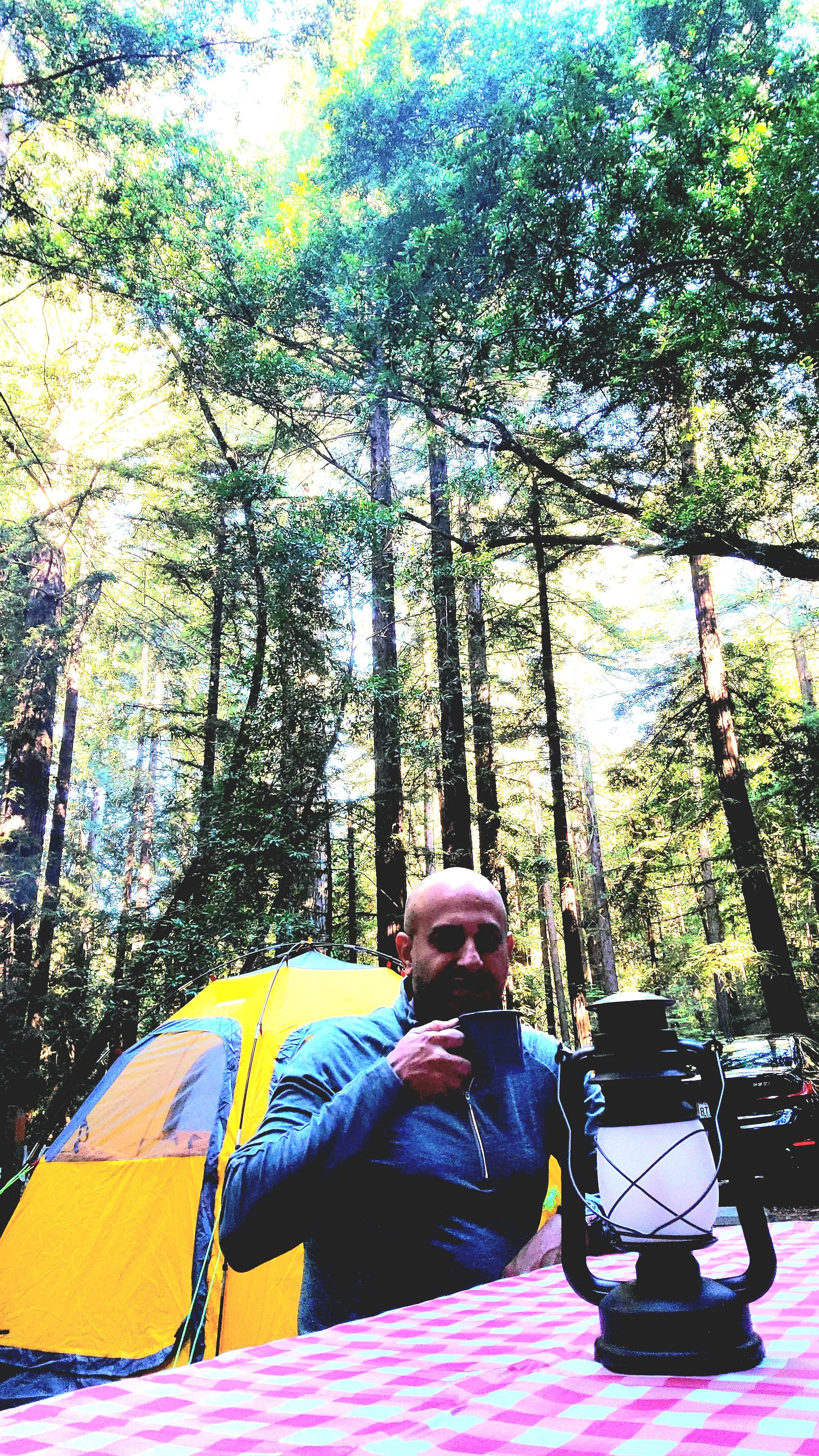 Payam L.'s photo of tent camping at Ventana Campground near Lucia, CA