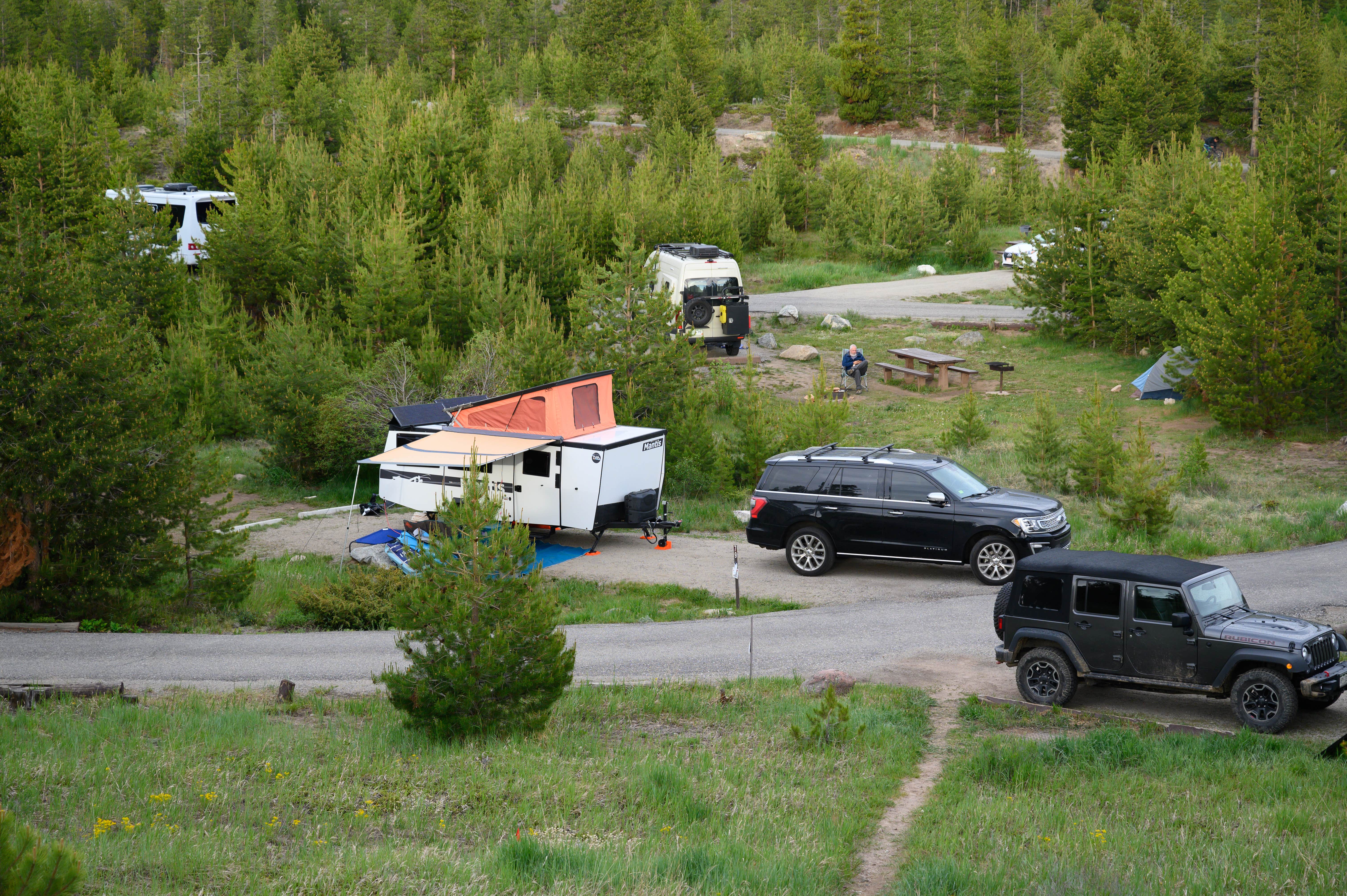 Charlie L.'s photo of rv camping at Peak One Campground near Frisco, CO