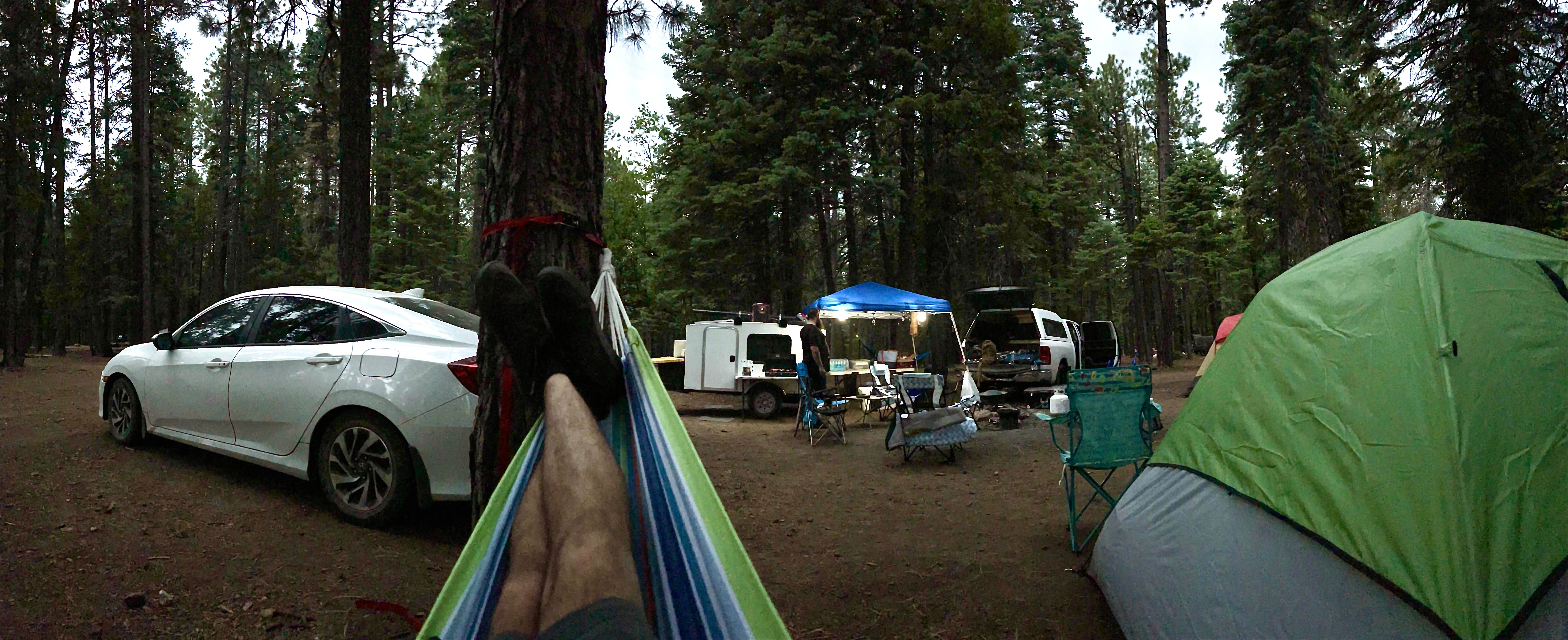 Levi M.'s photo of a dispersed camping area at Bear Canyon Lake and Camping Area near Young, AZ