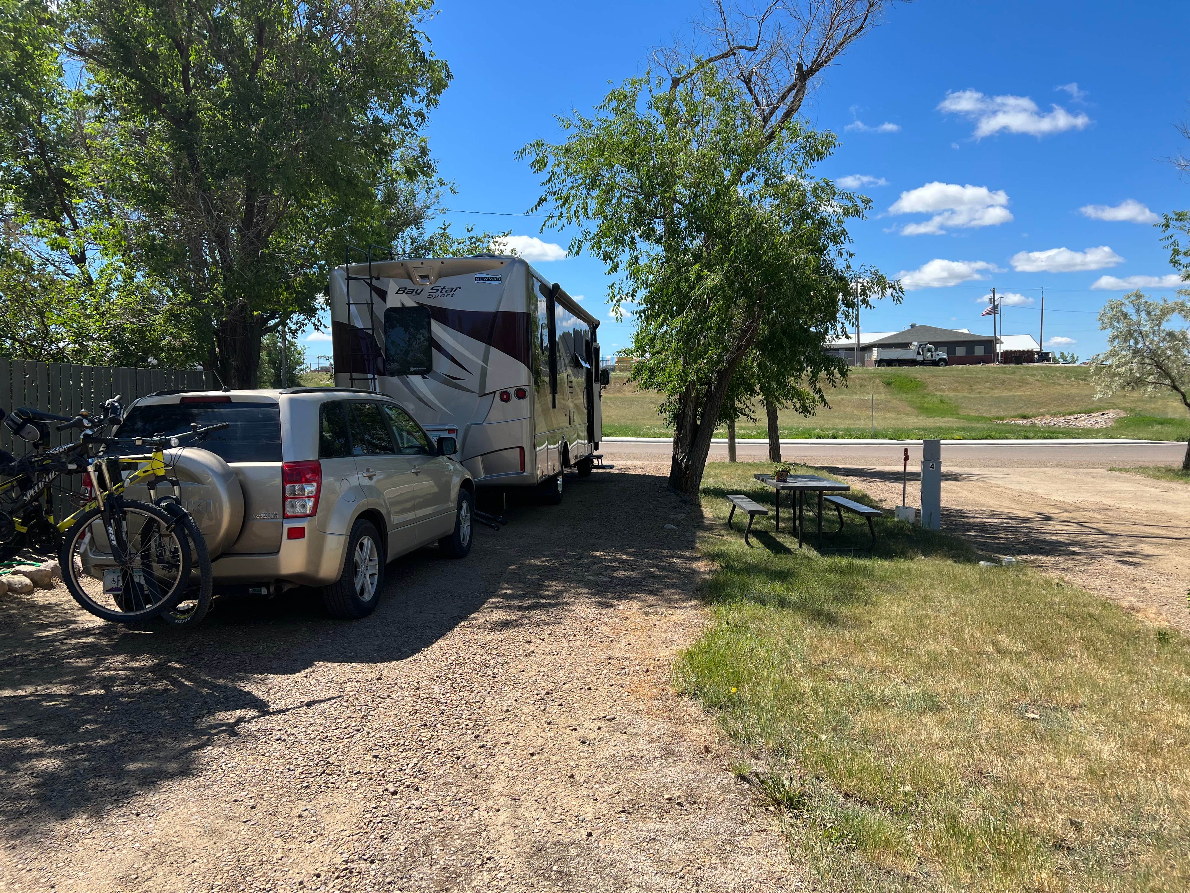 Camper-submitted photo at Shady Rest RV Park near Nashua, MT