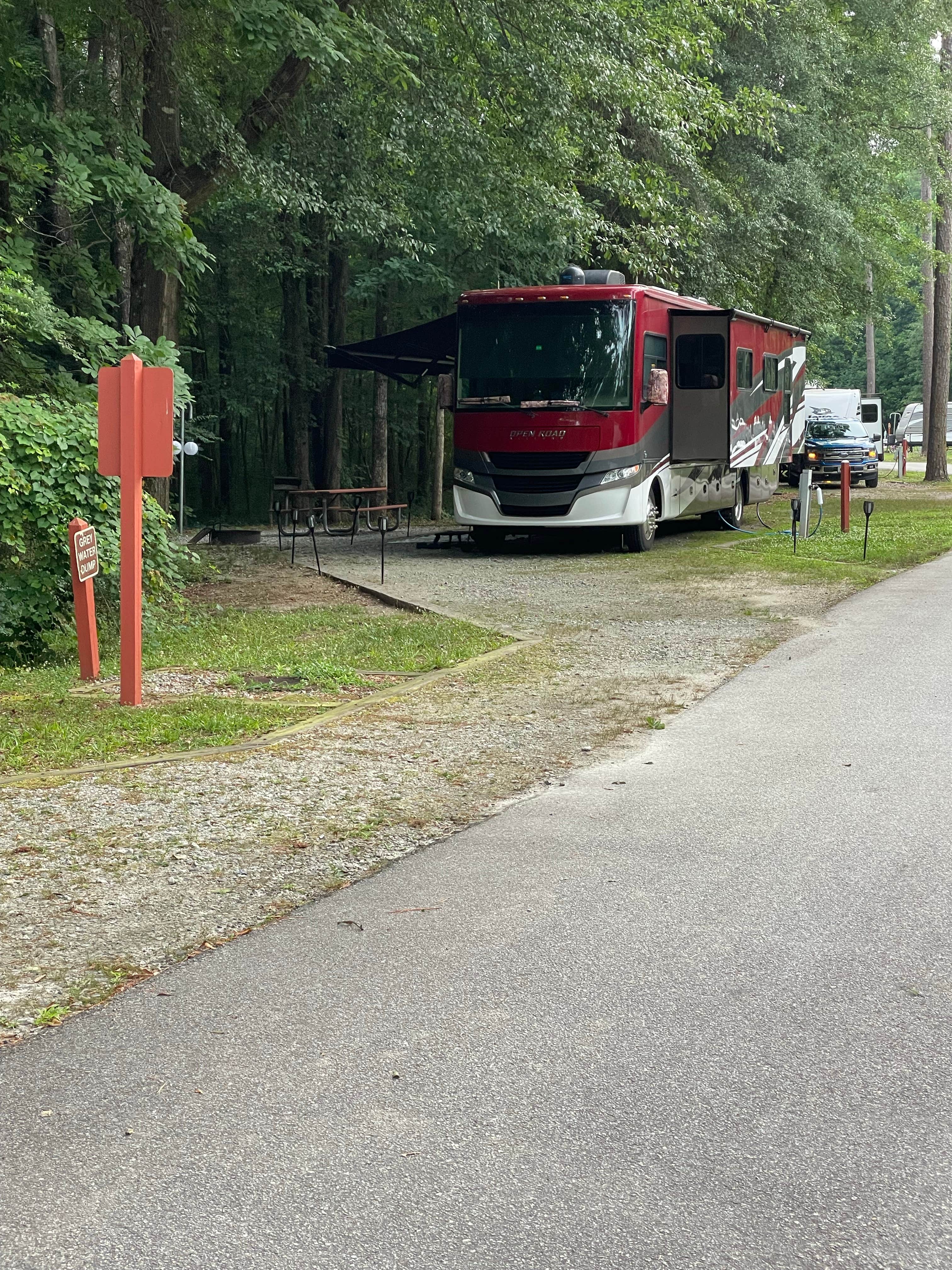 Lauren W.'s photo of rv camping at High Falls State Park Campground near Juliette, GA