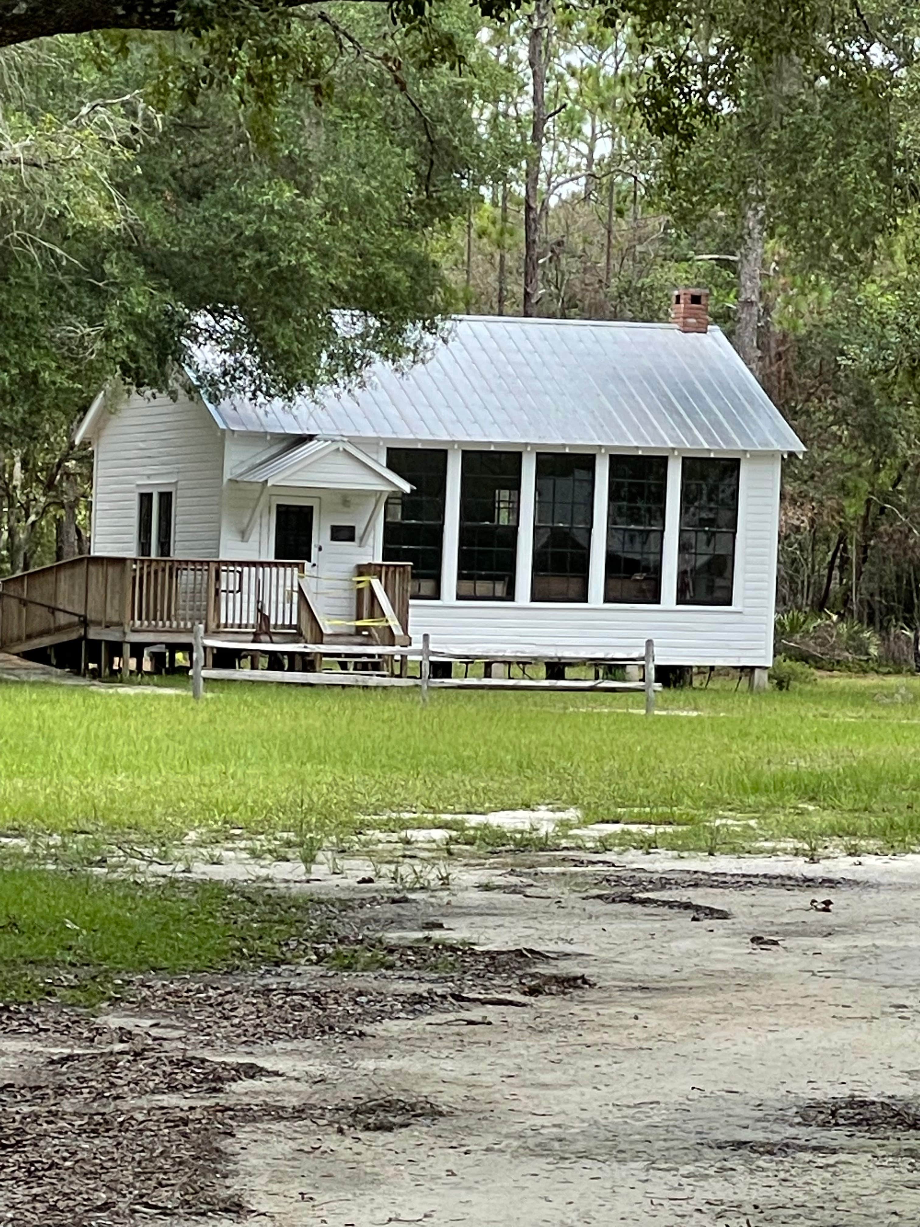 Lauren W.'s photo of glamping accommodations at Silver Springs State Park Campground near Williston, FL
