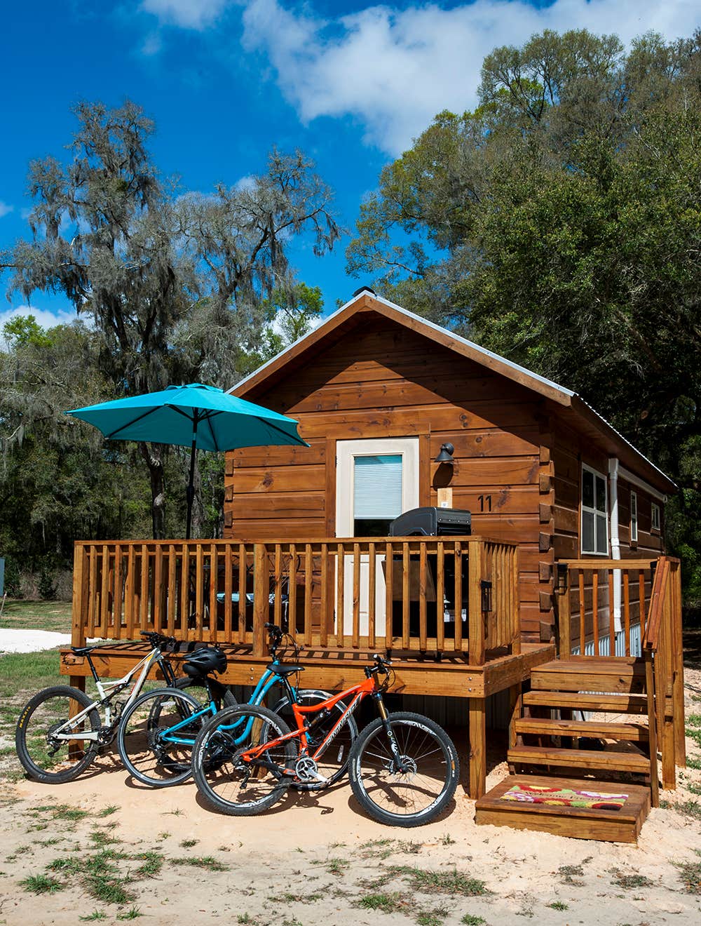Anthony B.'s photo of a cabin at Whimcycle Trail Resort At Santos near Welaka, FL