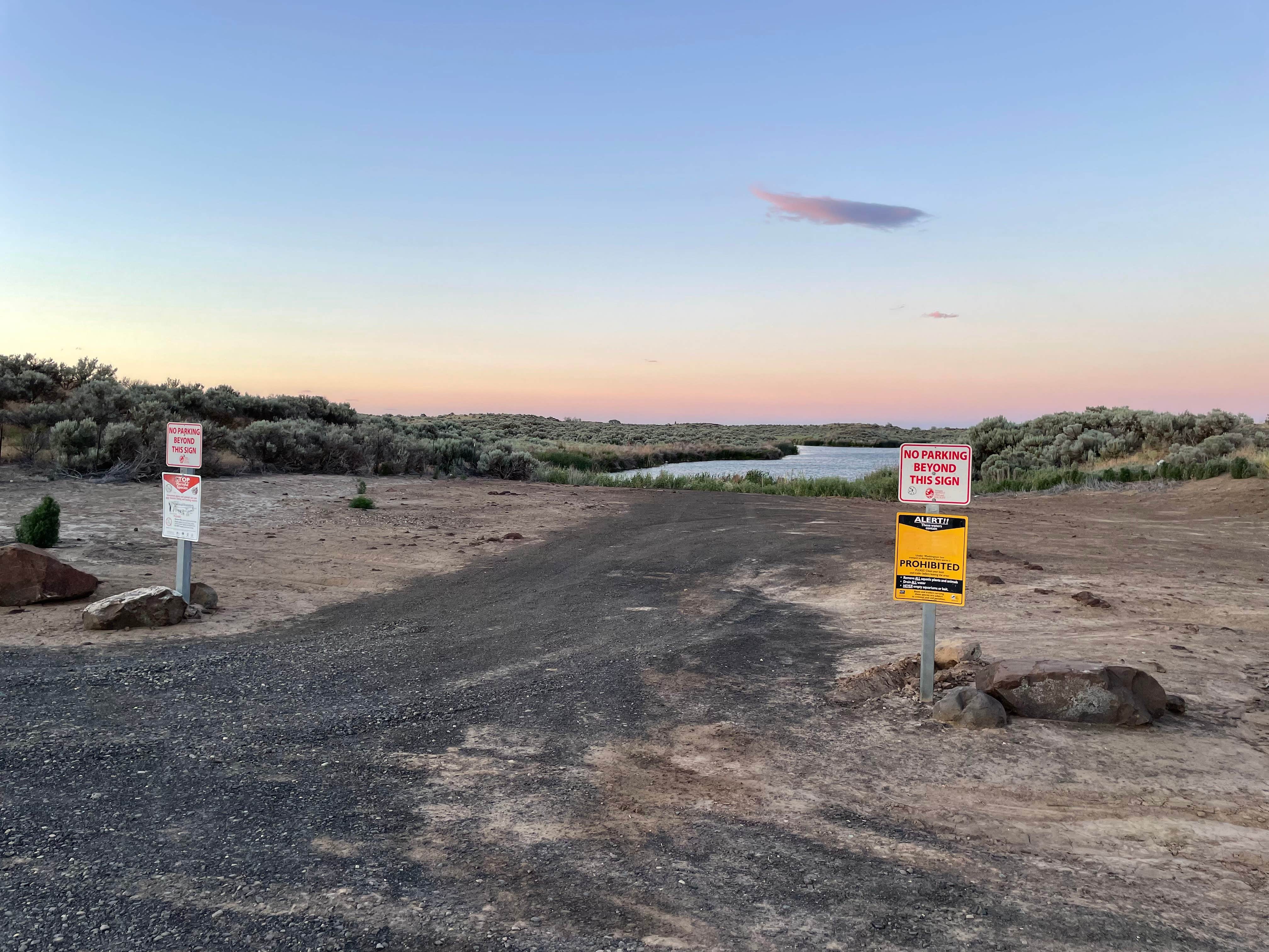 Camper-submitted photo at Caliche Lake near Quincy, WA