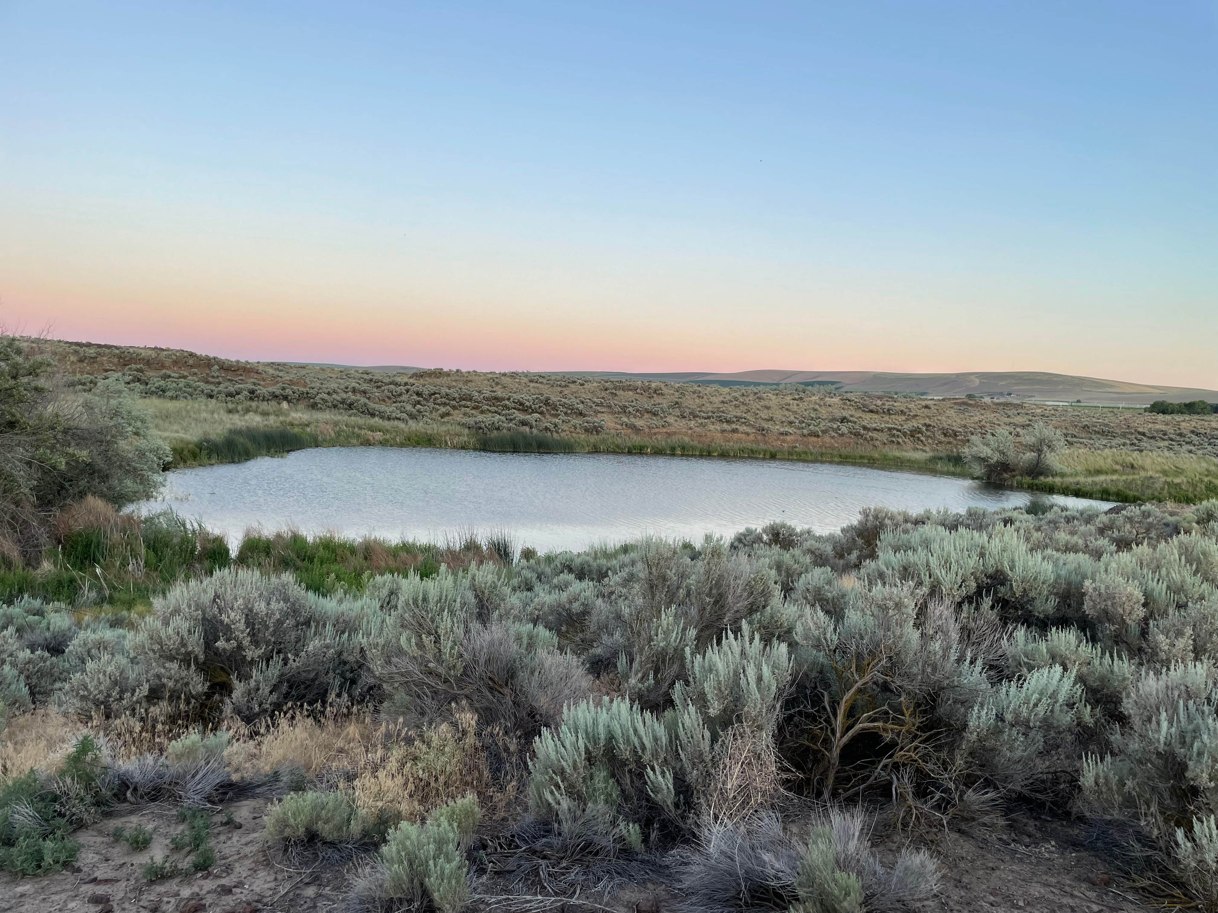 Camper-submitted photo at Caliche Lake near Quincy, WA