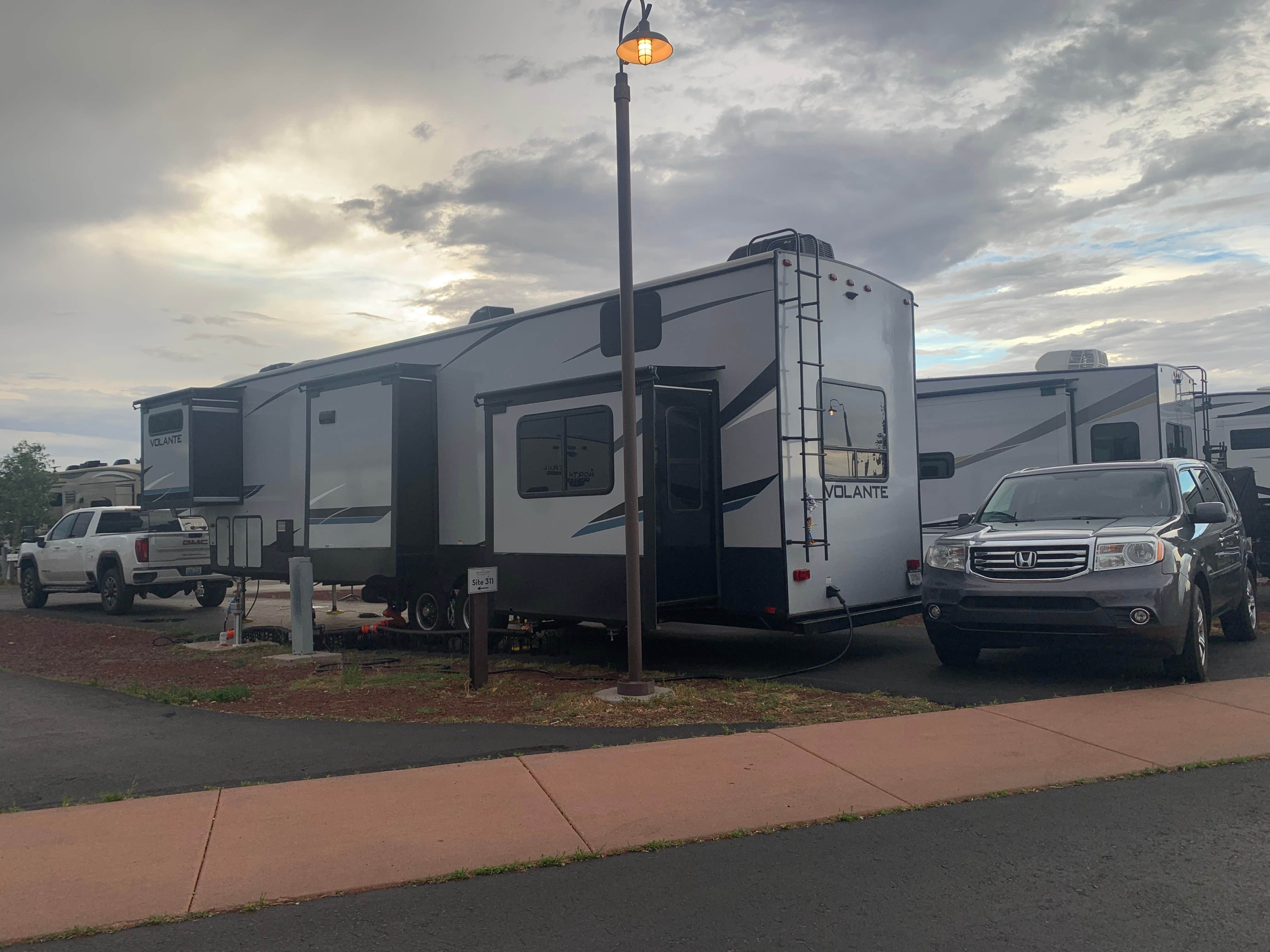 Camper-submitted photo at Grand Canyon Railway RV Park near Williams, AZ