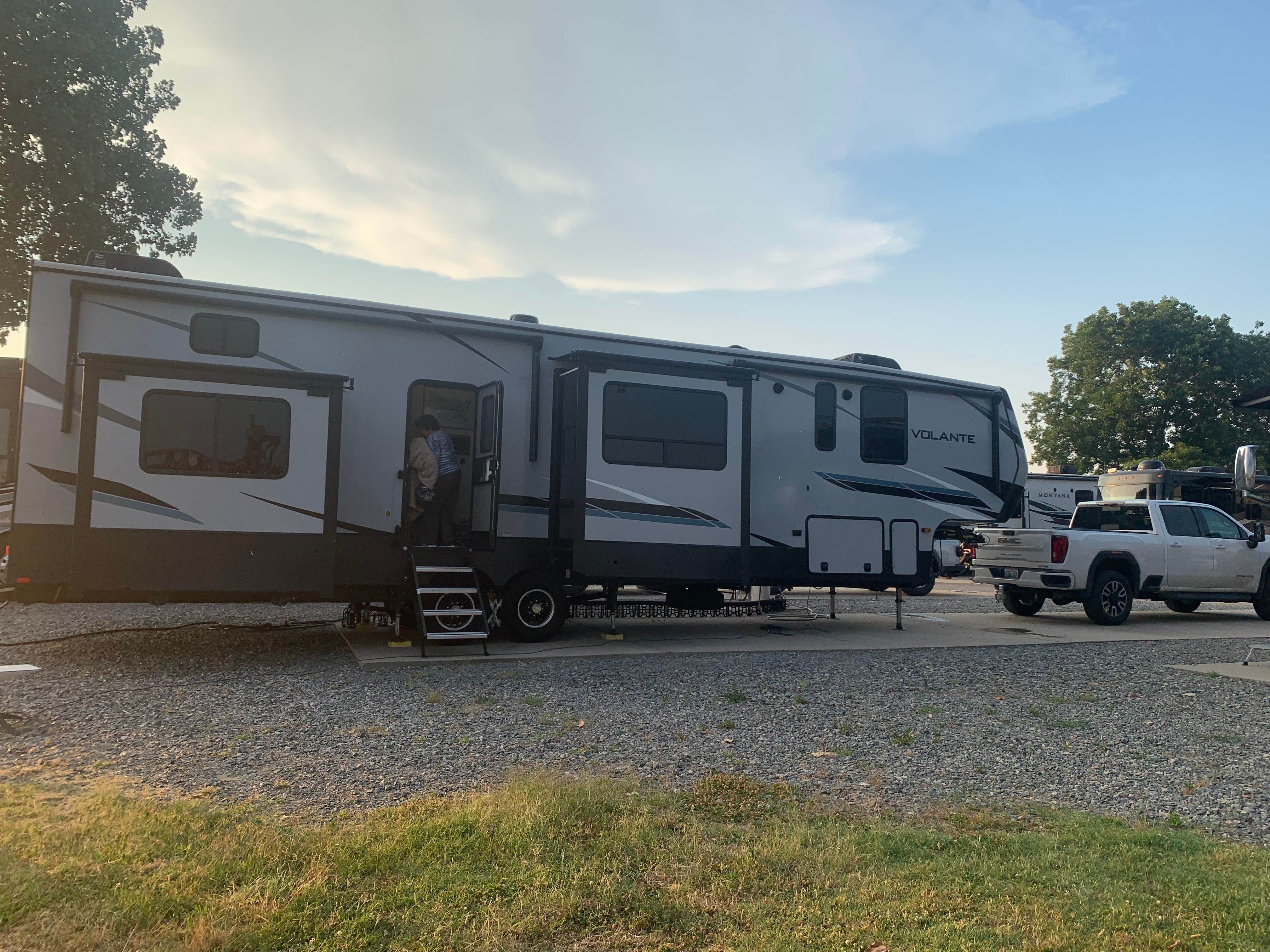 Beth R.'s photo of rv camping at Downtown Riverside RV Park near Arkansas River - Pool 5