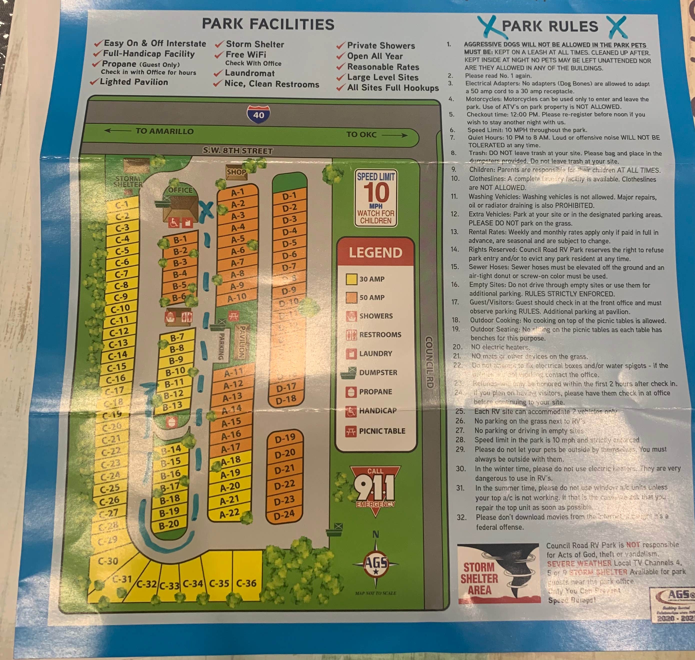 Camper-submitted photo at Council Road RV Park near Norman, OK