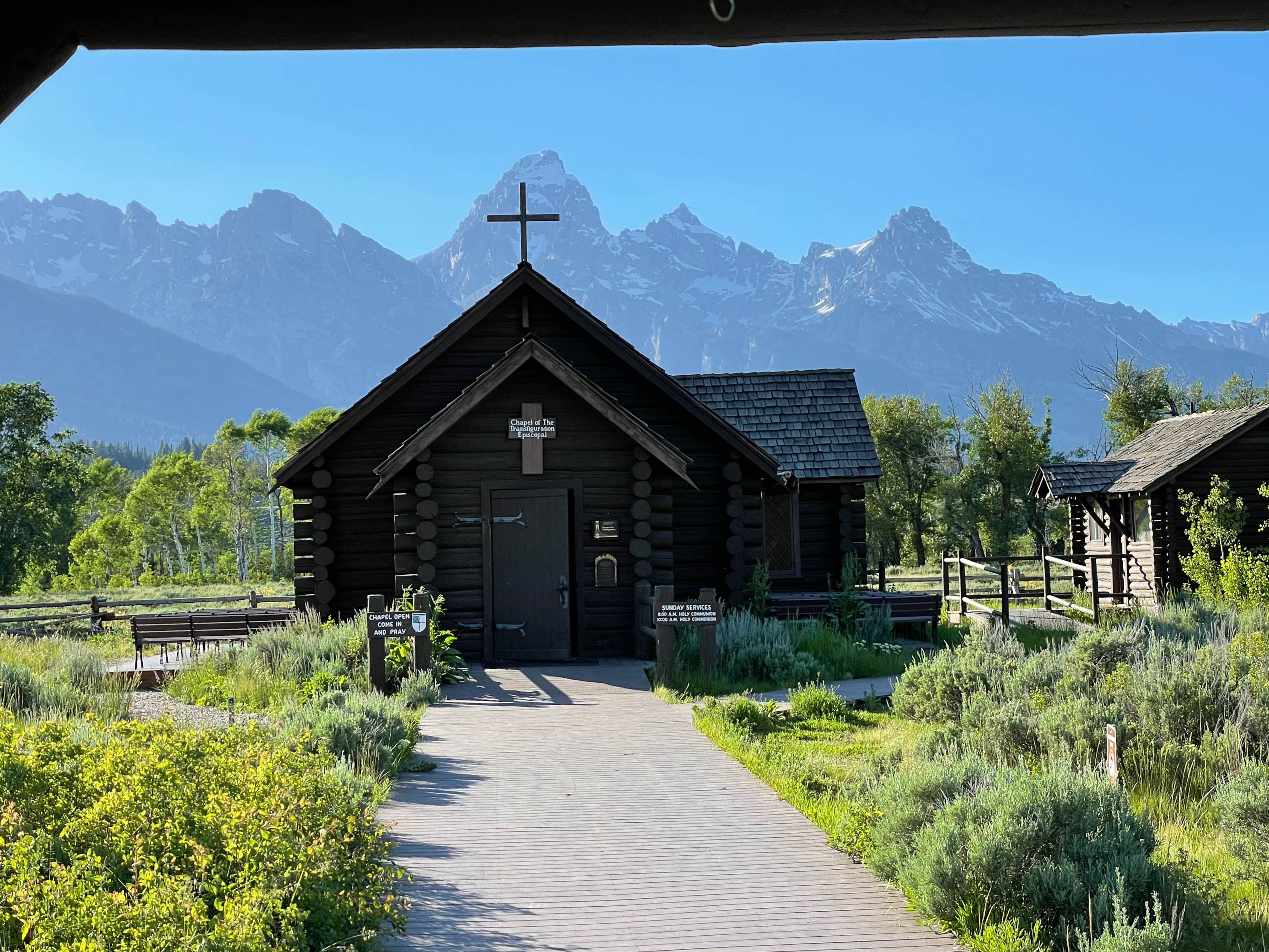LoneCamper C.'s photo of glamping accommodations at Jenny Lake Campground — Grand Teton National Park near Moran, WY