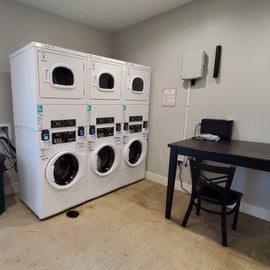 6 sets of washer/dryers - credit card or app only