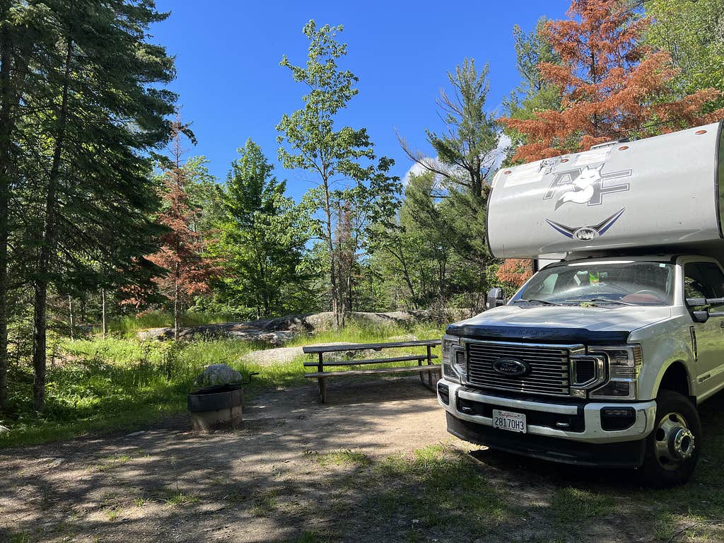 Duncan G.'s photo of rv camping at Woodenfrog Campground near Crane Lake, MN