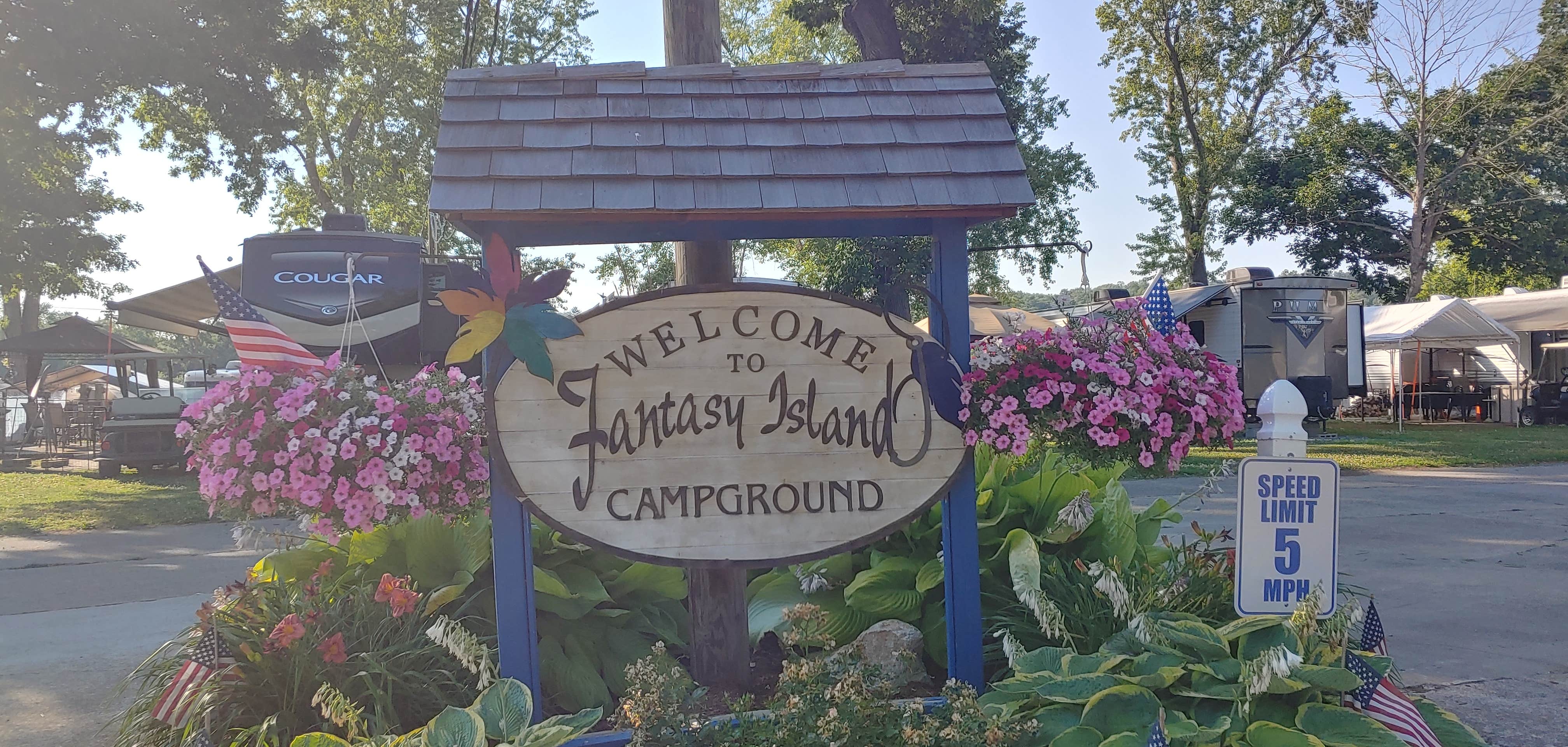 Camper-submitted photo at Fantasy Island Campground near New Columbia, PA