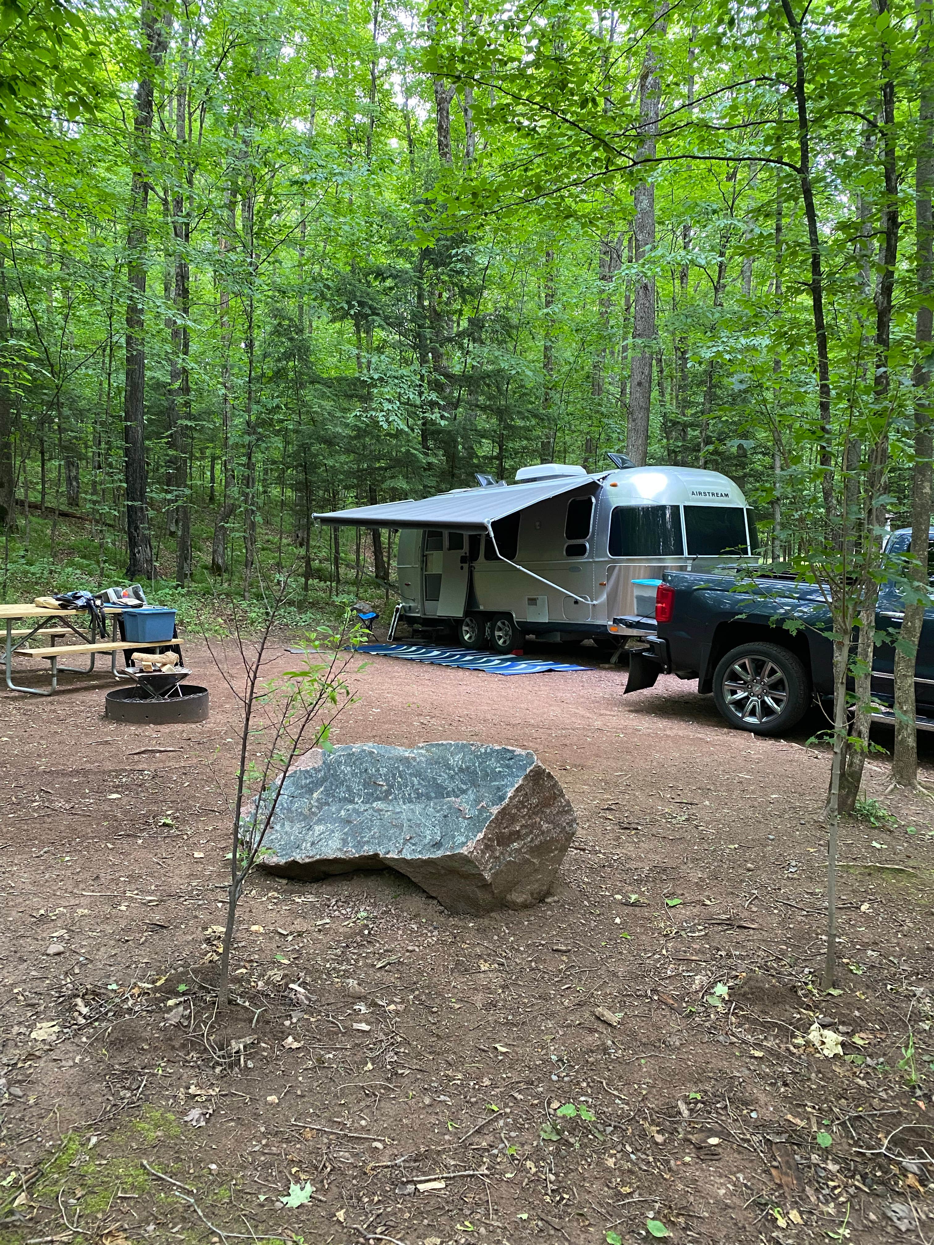Mallory S.'s photo at Copper Falls State Park Campground near Upson, WI
