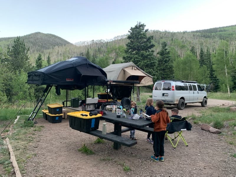 Camper submitted image from Purgatoire Campground - 2