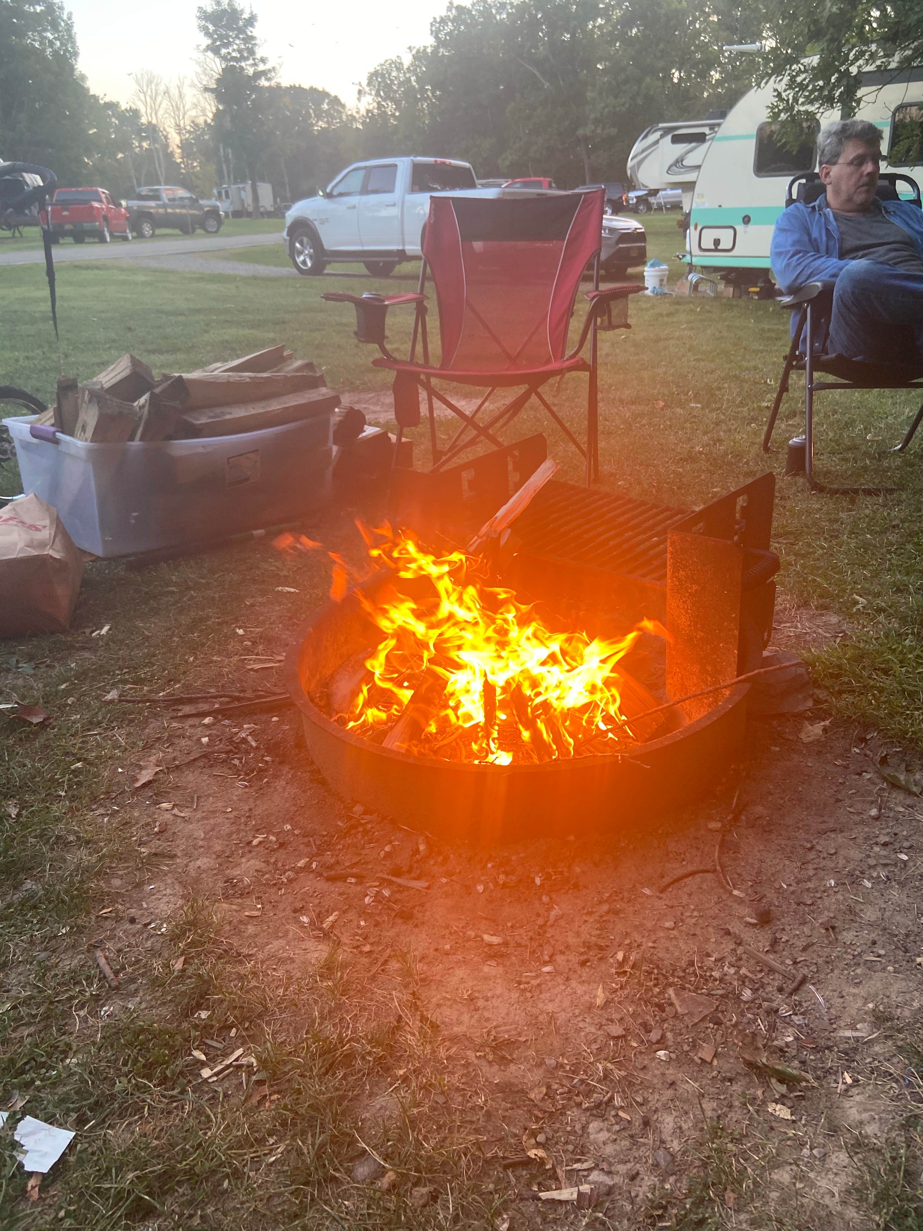 Camper submitted image from Evangola State Park Campground - 1