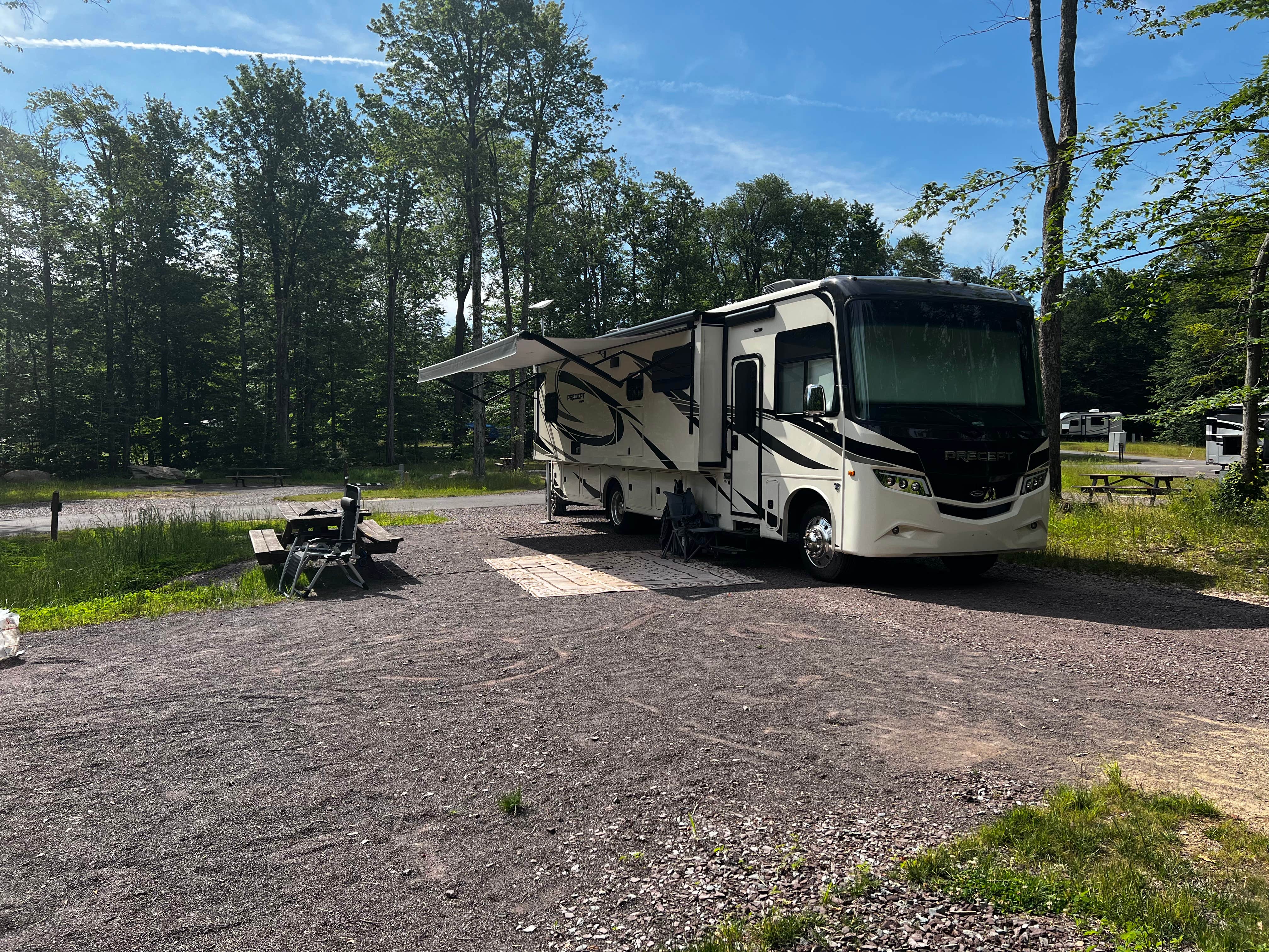 Gregory L.'s photo of rv camping at Ricketts Glen State Park Campground near Shunk, PA