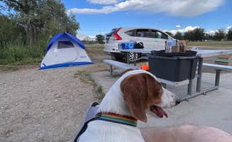 Cody S.'s photo of camping with pets at Willow Park Campground near Magna, UT