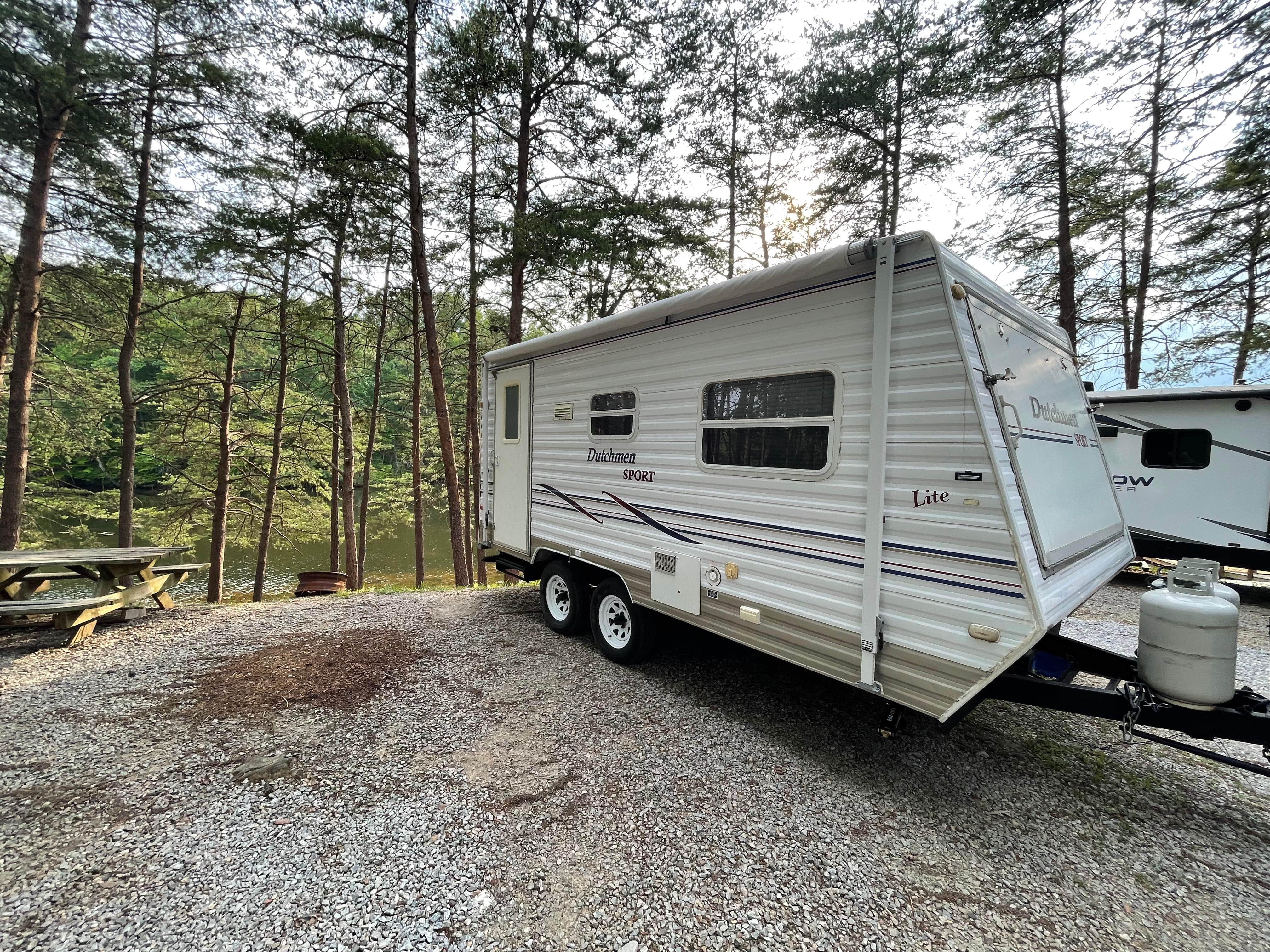 Tonya W.'s photo of rv camping at Paradise Lake & Campground near Red Oak, VA