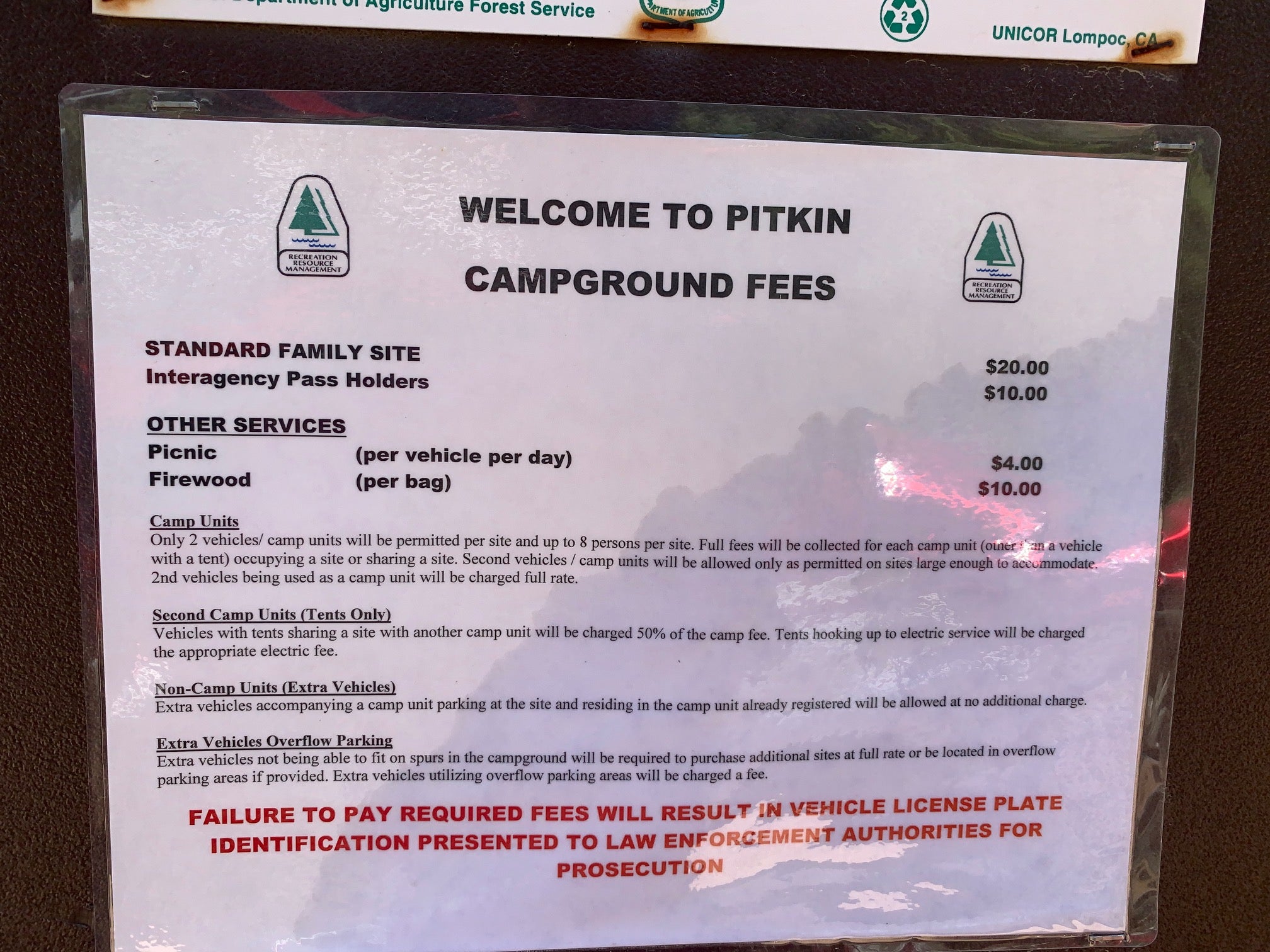 Camper submitted image from Pitkin Campground - 2
