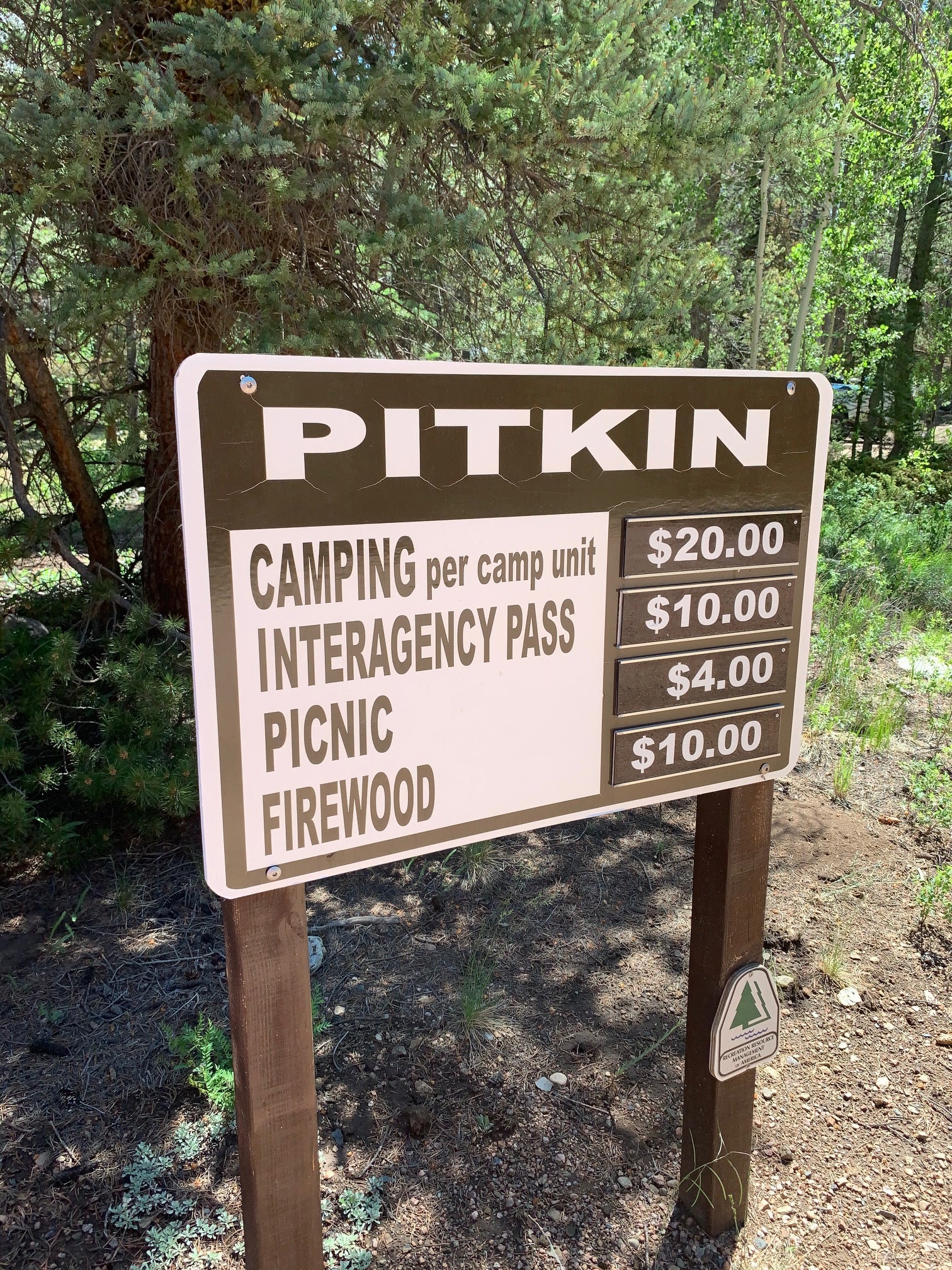 Camper submitted image from Pitkin Campground - 1