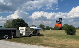 Camping near Lake Parsons: Big Brutus, Pittsburg, Kansas