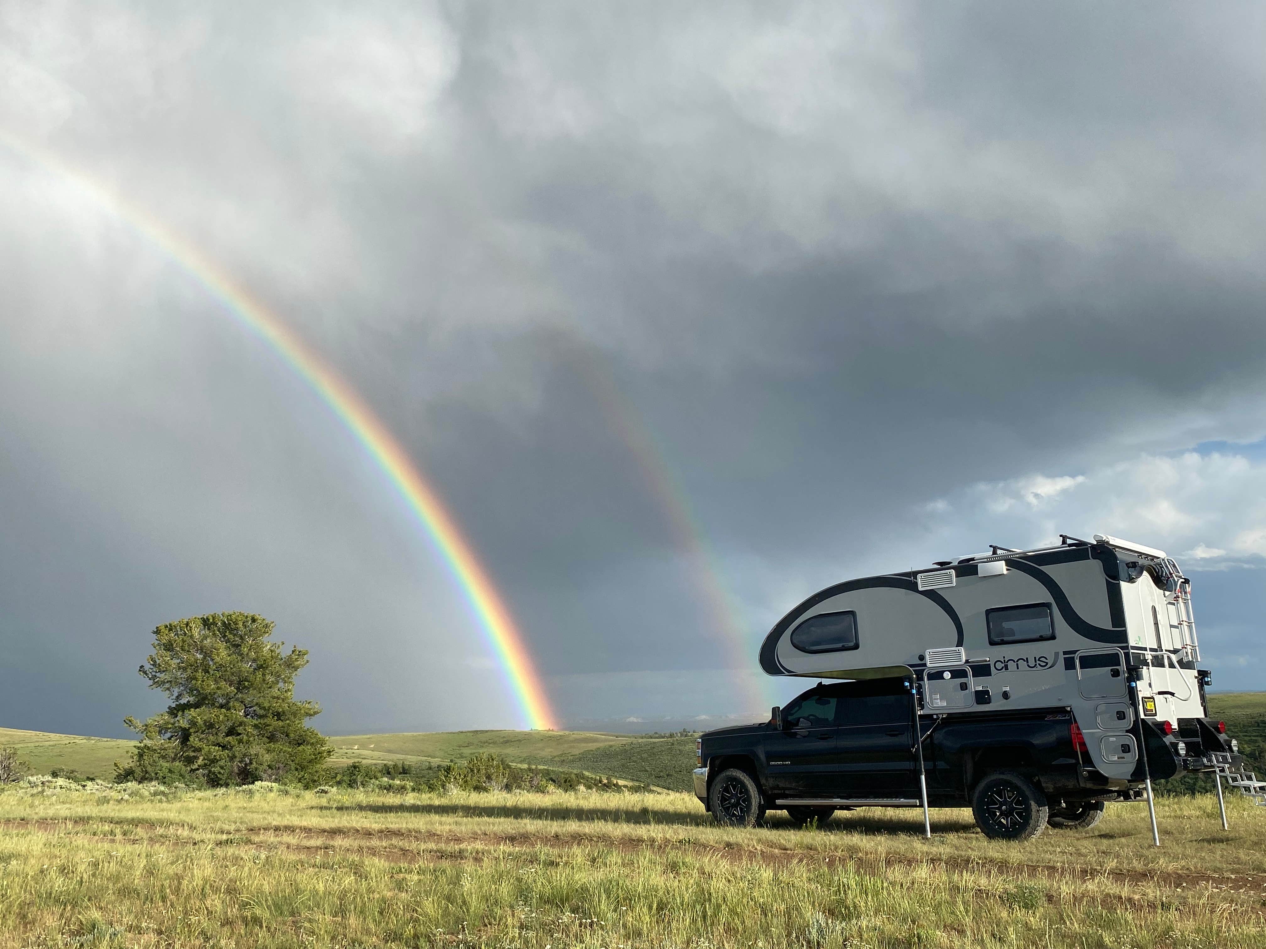 Camper-submitted photo at Fossil Butte National Monument BLM near Cokeville, WY