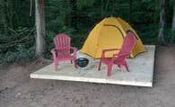 Lenore O.'s photo of tent camping at Camp Birdsong near Farragut, TN