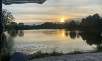Camping near Sky Lake Resort and Fishing: On Cedar Pond, Tipp City, Ohio
