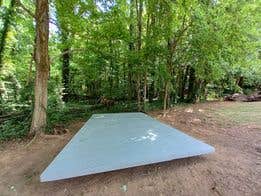 Lenore O.'s photo of tent camping at Camp Birdsong near Knoxville, TN