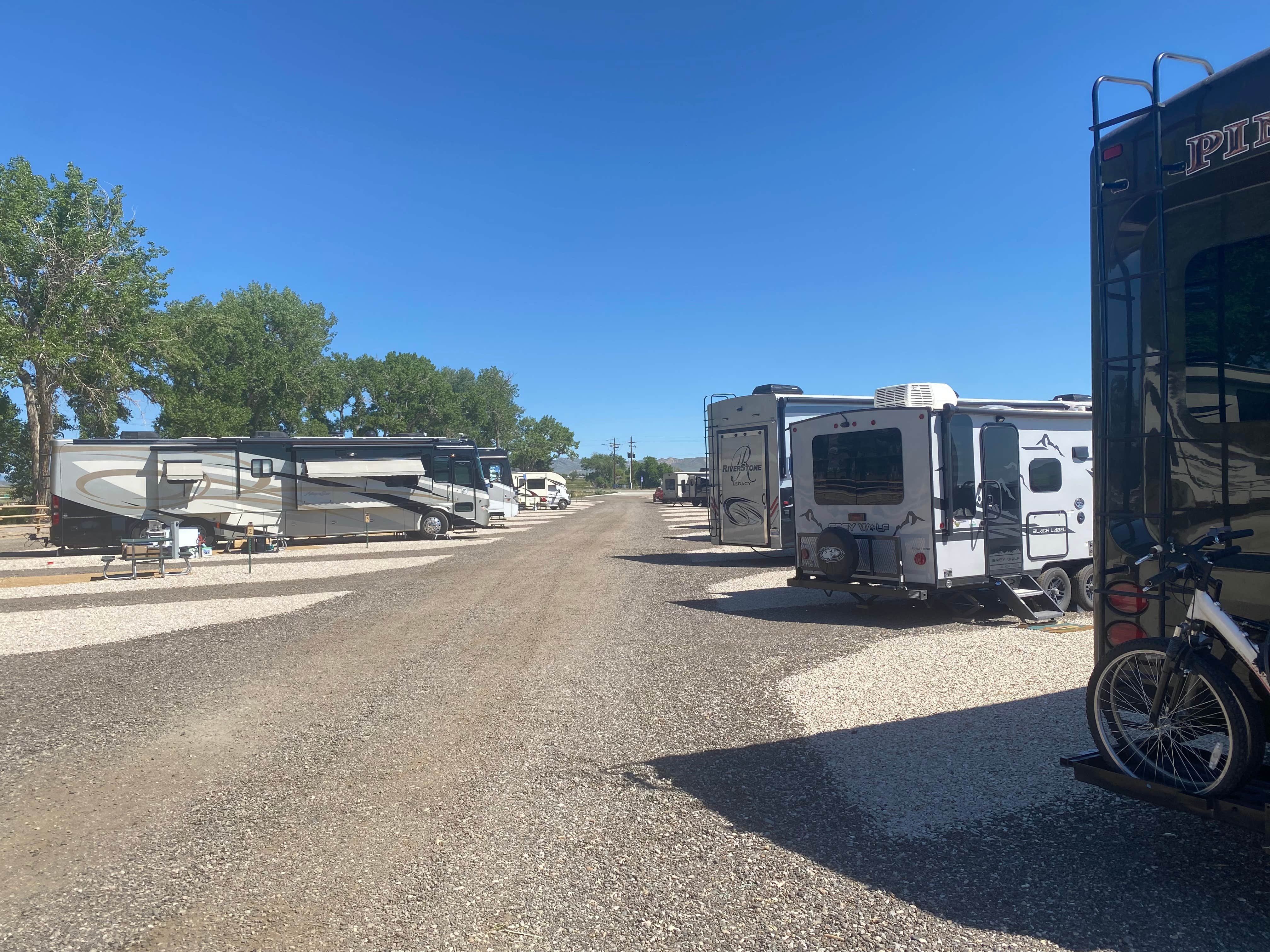 Camper-submitted photo at Buffalo Bluff RV Park near Frannie, WY