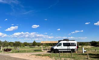 Katie T.'s photo of rv camping at Rocky Point Campground — Santa Rosa Lake State Park near Fort Sumner, NM