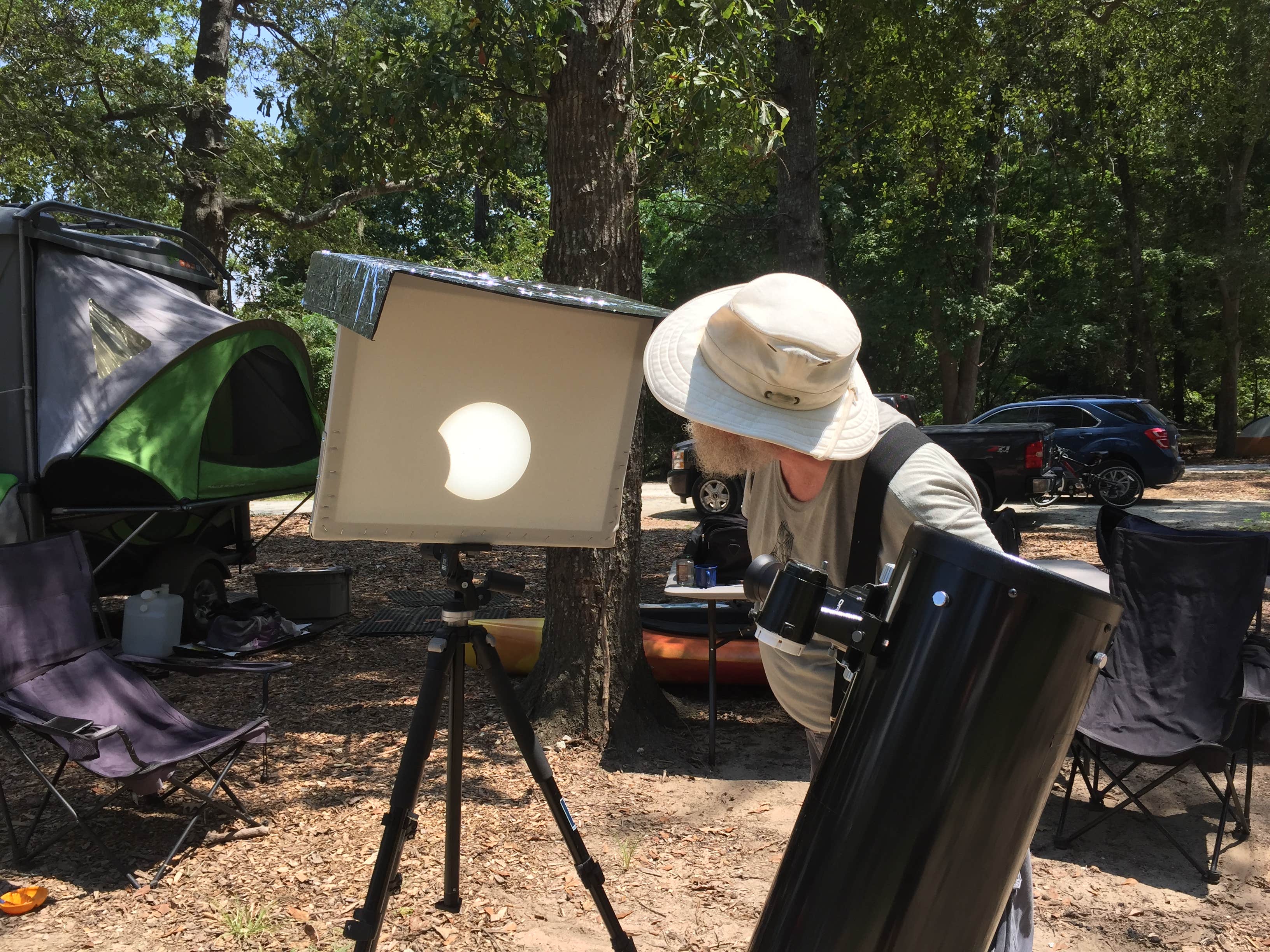 Camper-submitted photo at Cypress View Campground — Santee State Park near Elgin, SC