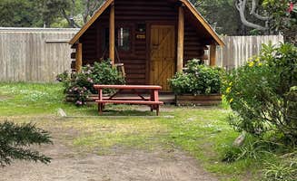 Erika L.'s photo of a cabin at Manchester Beach / Mendocino Coast KOA near Kelseyville, CA
