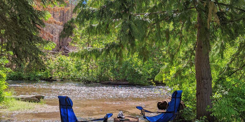 Camper submitted image from Honeymoon Campground