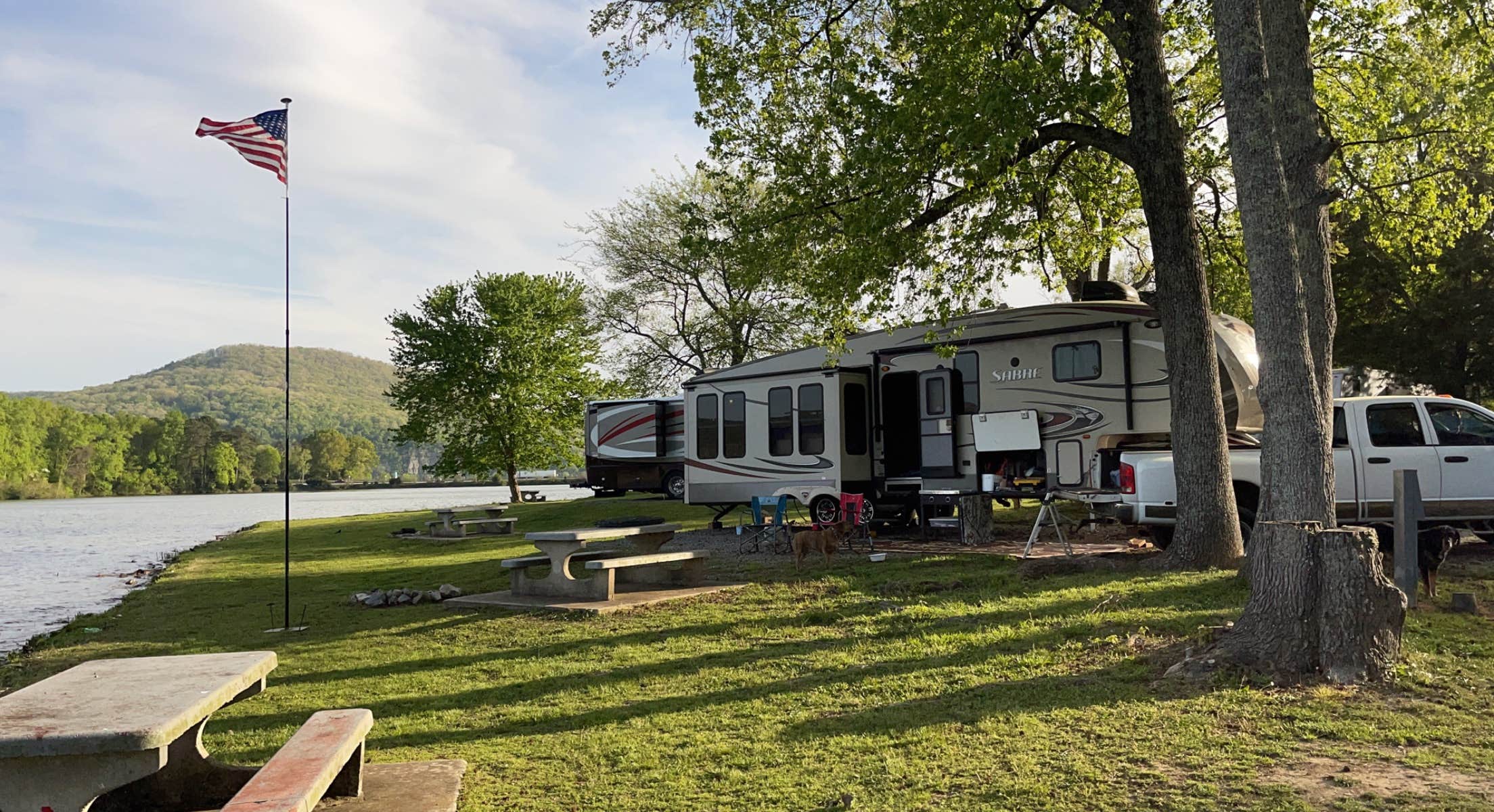 Swain K.'s photo of rv camping at Marion County Park near Tracy City, TN