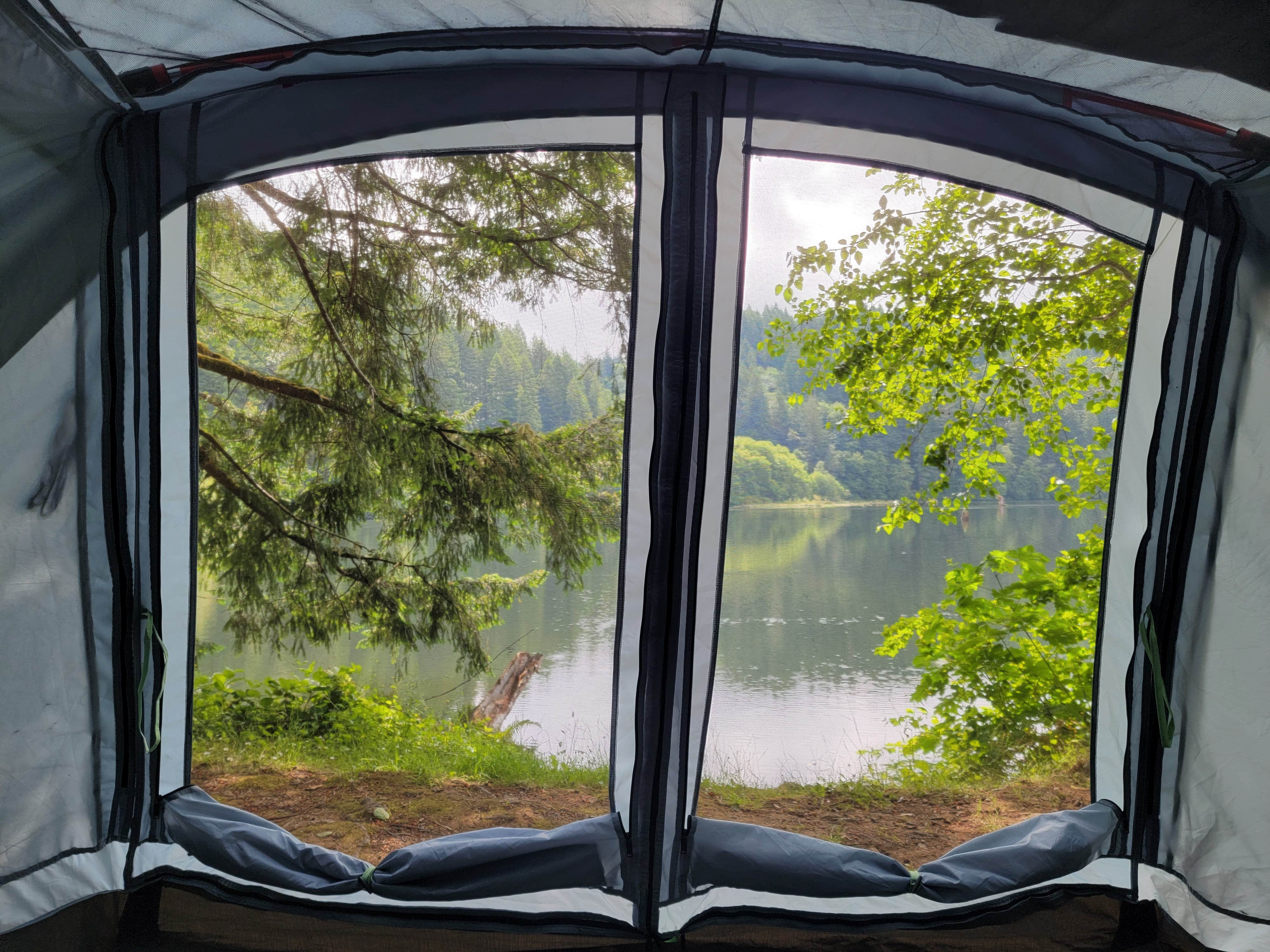 Camper-submitted photo at Hult Pond near Florence, OR