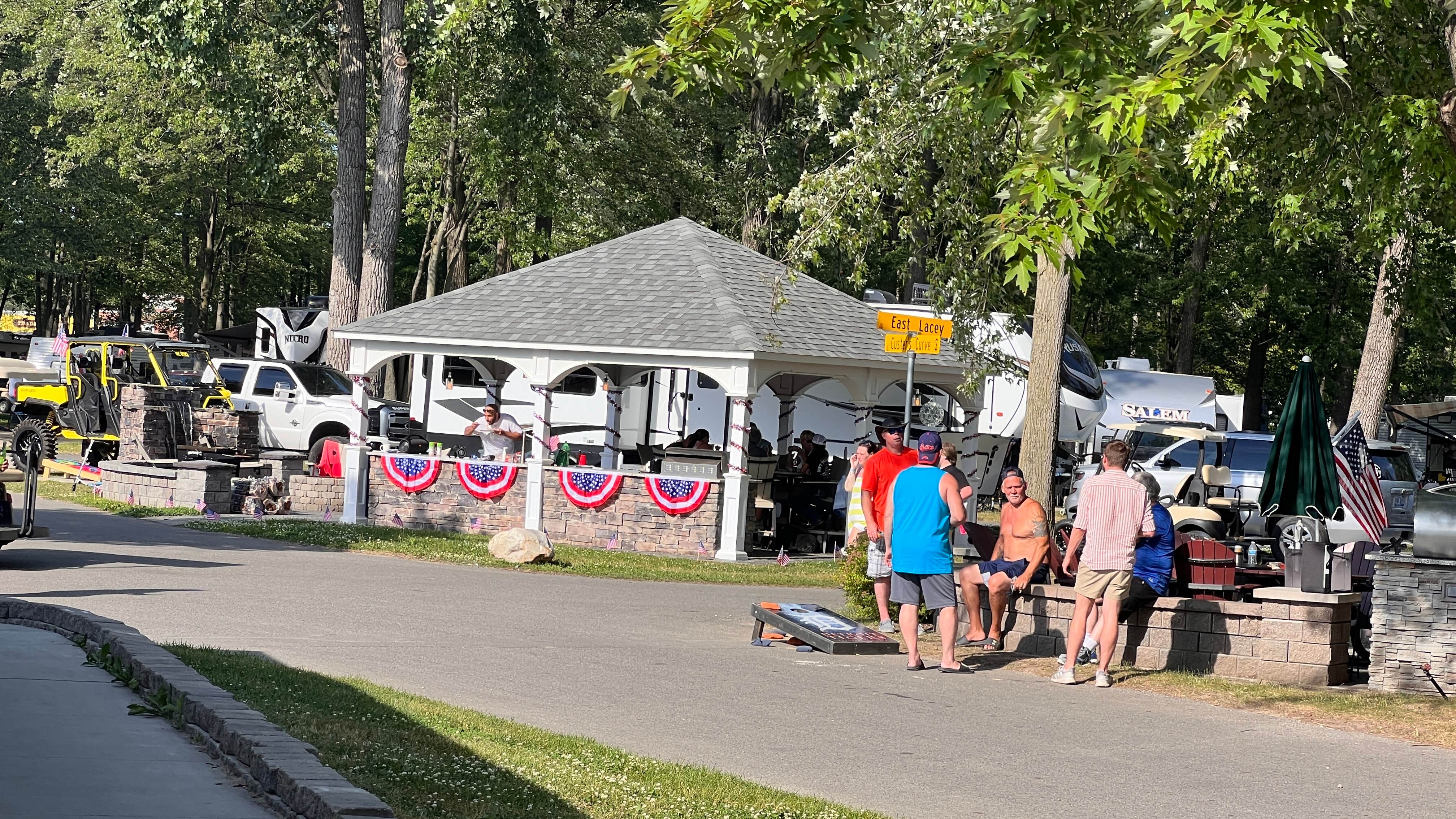 Raul O.'s photo of tent camping at Port Huron KOA near Ortonville, MI