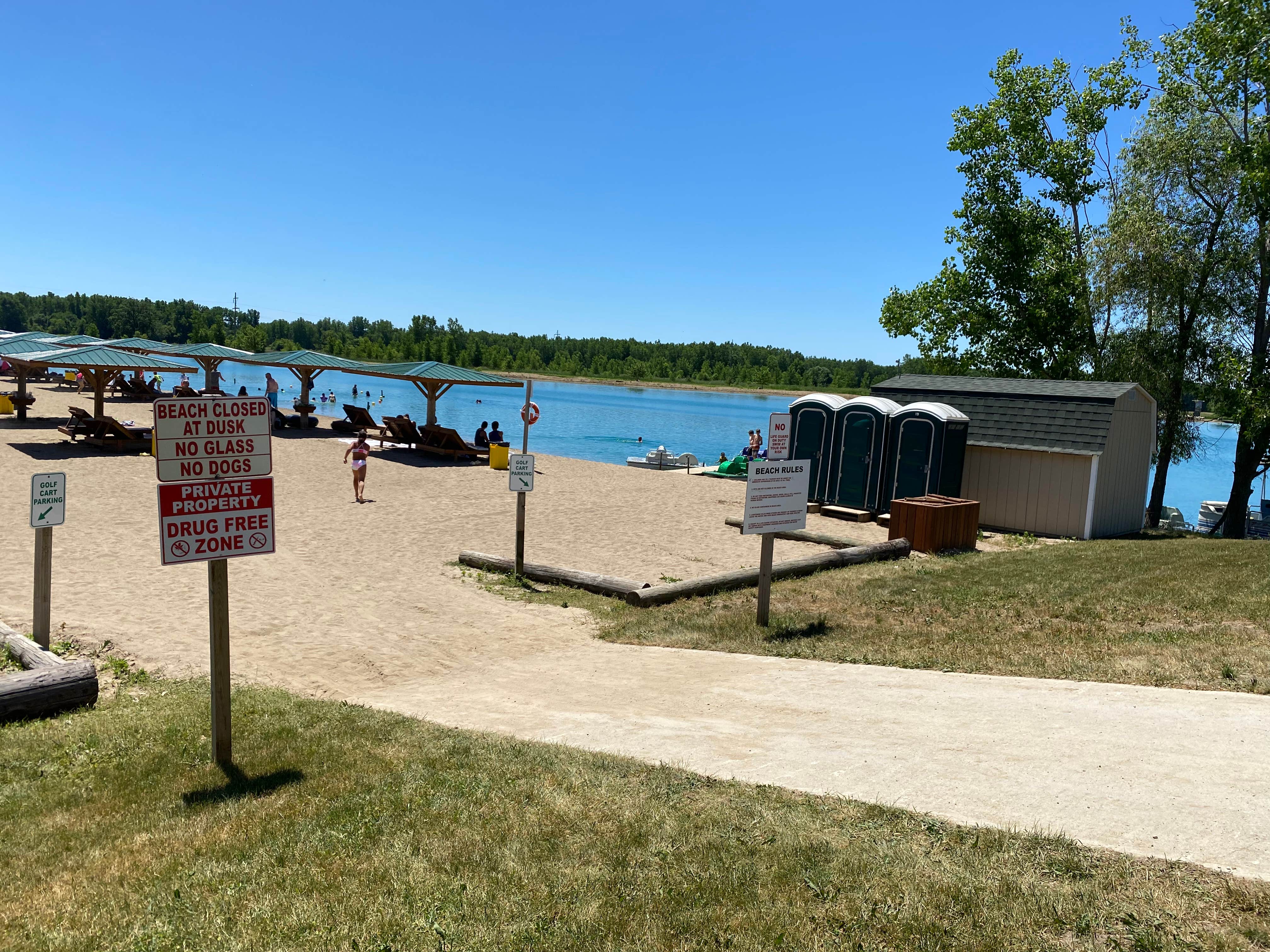 Camper-submitted photo at Campgrounds R Us near Corunna, MI