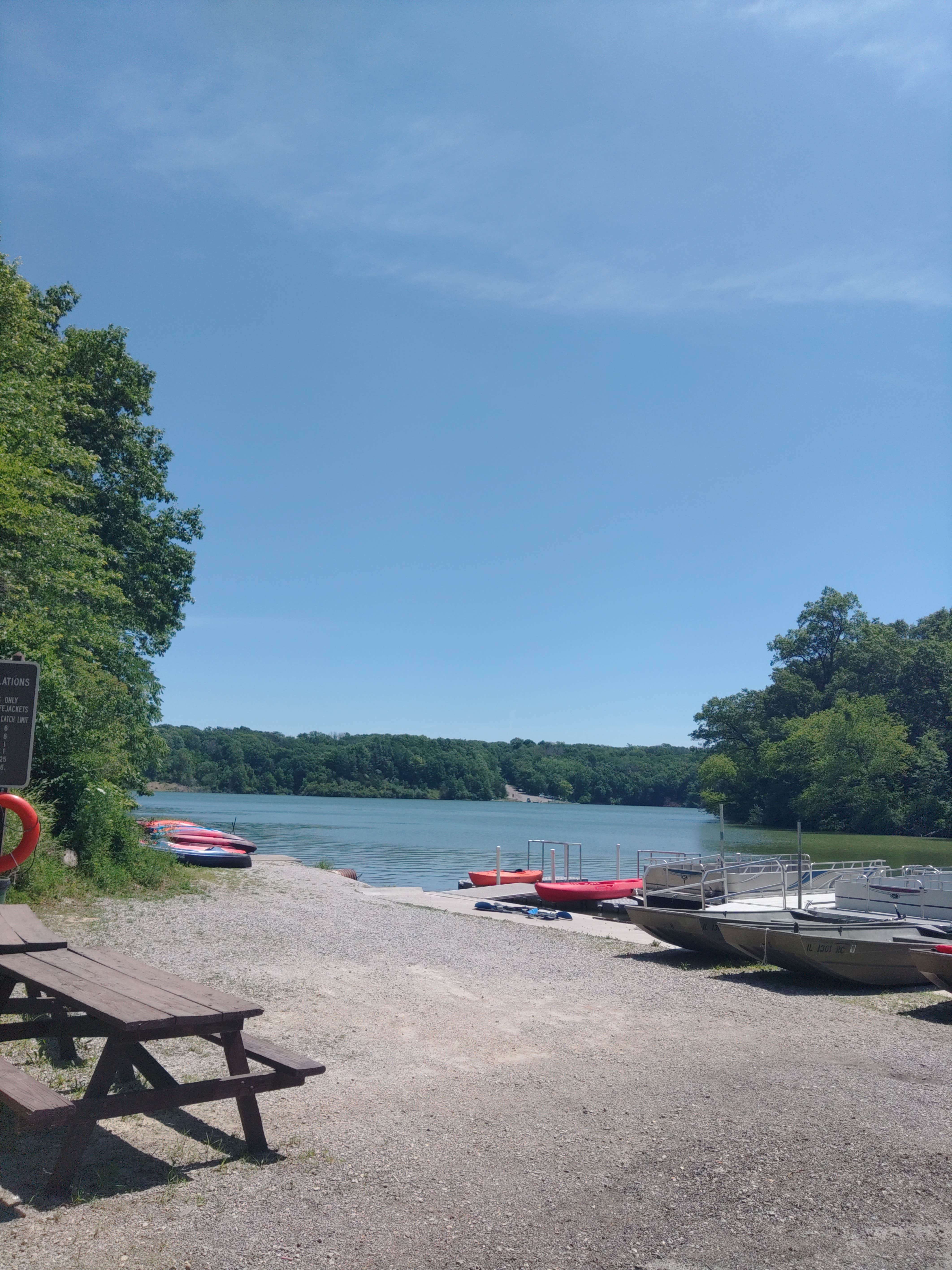 Camper-submitted photo at Loud Thunder Forest Preserve- White Oak Campground near Illinois City, IL