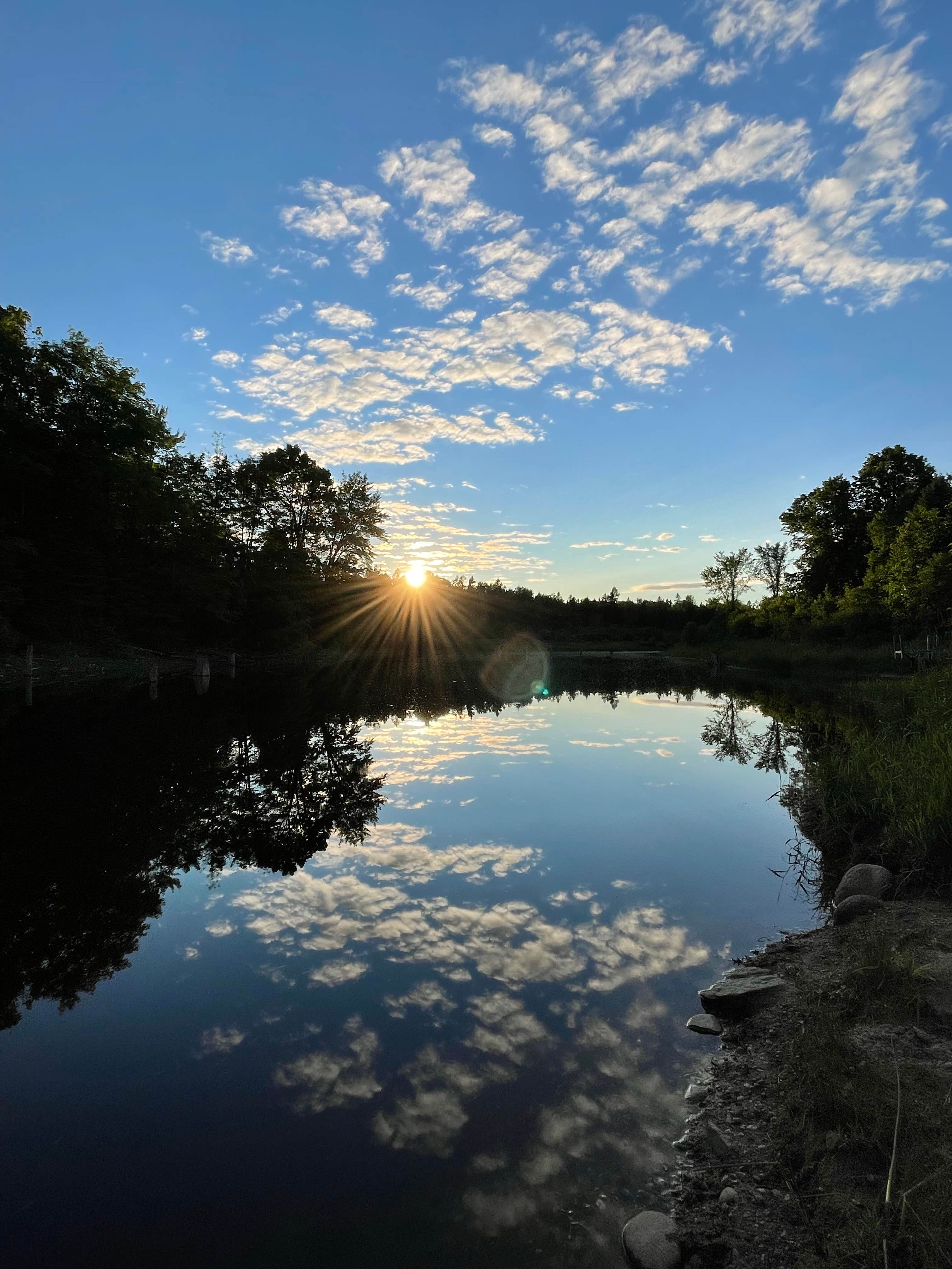Camper-submitted photo at Forest Lake State Forest Campground near Trenary, MI