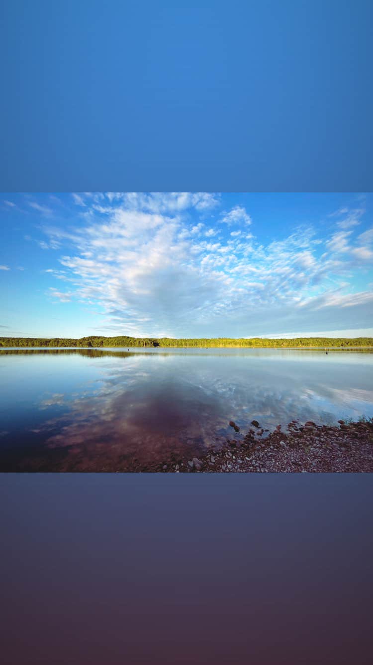 Camper-submitted photo at Forest Lake State Forest Campground near Trenary, MI