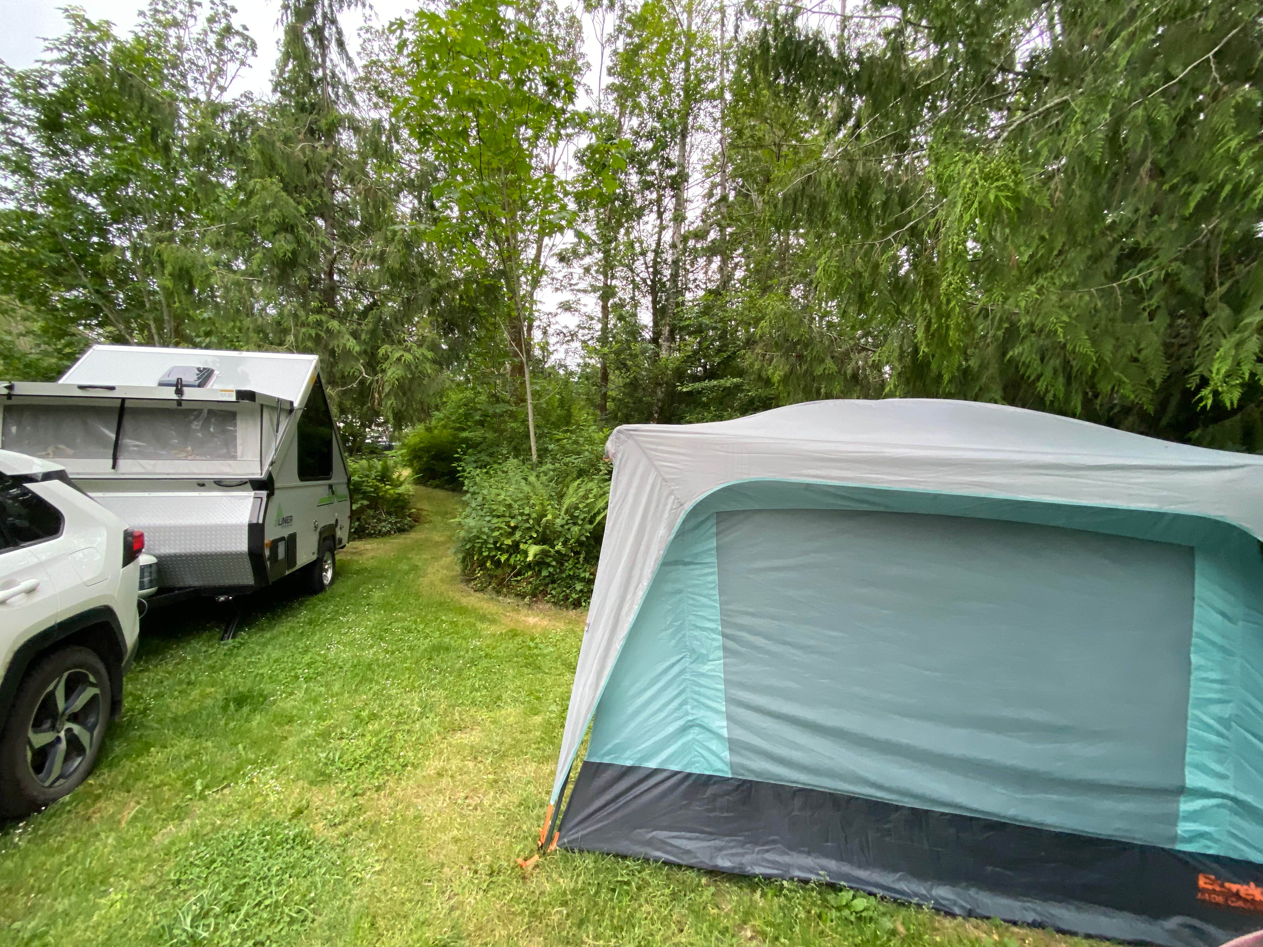 Heather's photo of rv camping at Elwha Dam RV Park near Sekiu, WA