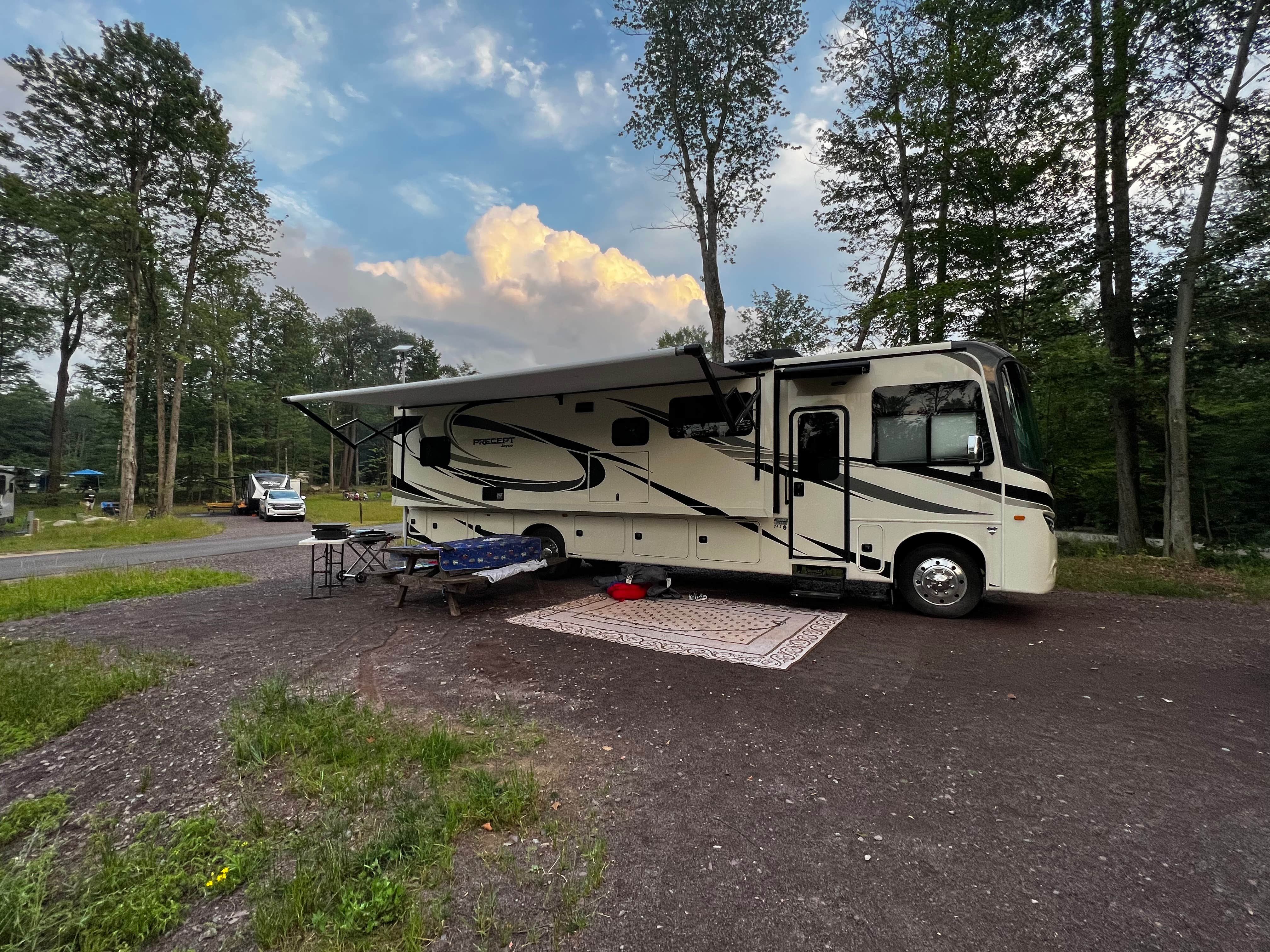 Gregory L.'s photo of rv camping at Ricketts Glen State Park Campground near Noxen, PA